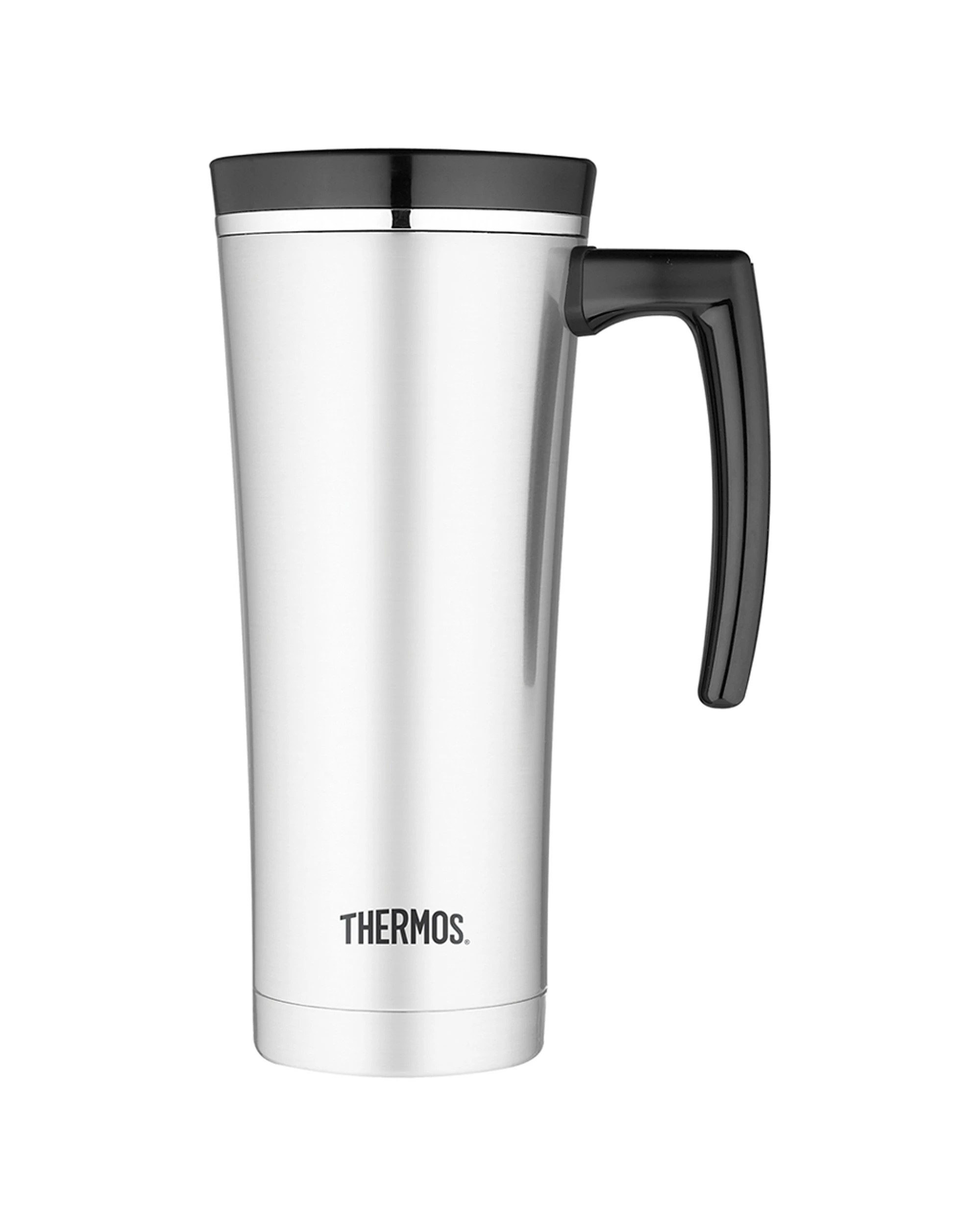 1 Thermos Sipp Vacuum Insulated Stainless Steel Durable Travel Mug Black 470ml
 - Black, 1 of 3