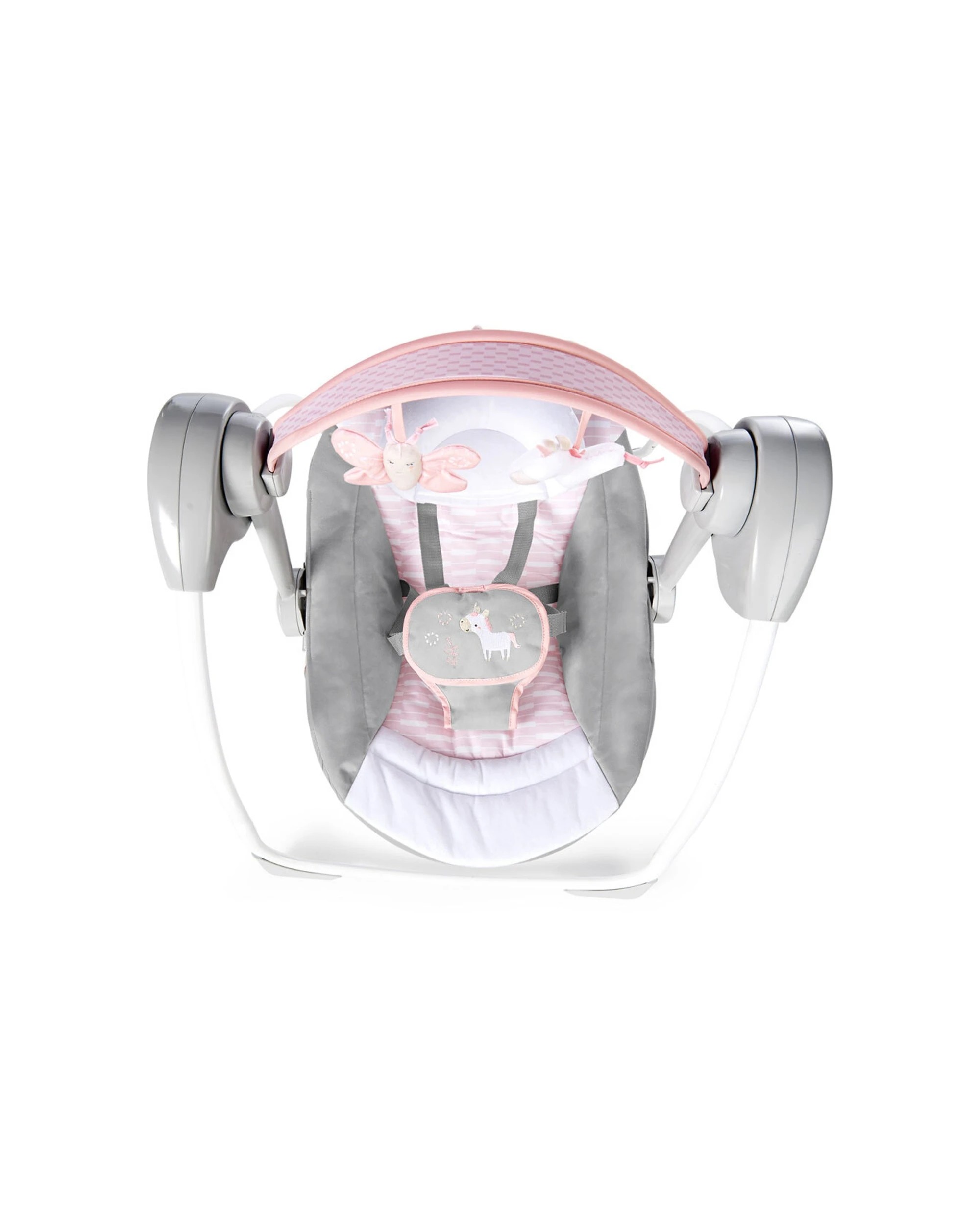 3 Ingenuity Baby Swing With Toys Portable Infant Seat For Girls 0m Plus
 - Pink, 3 of 8