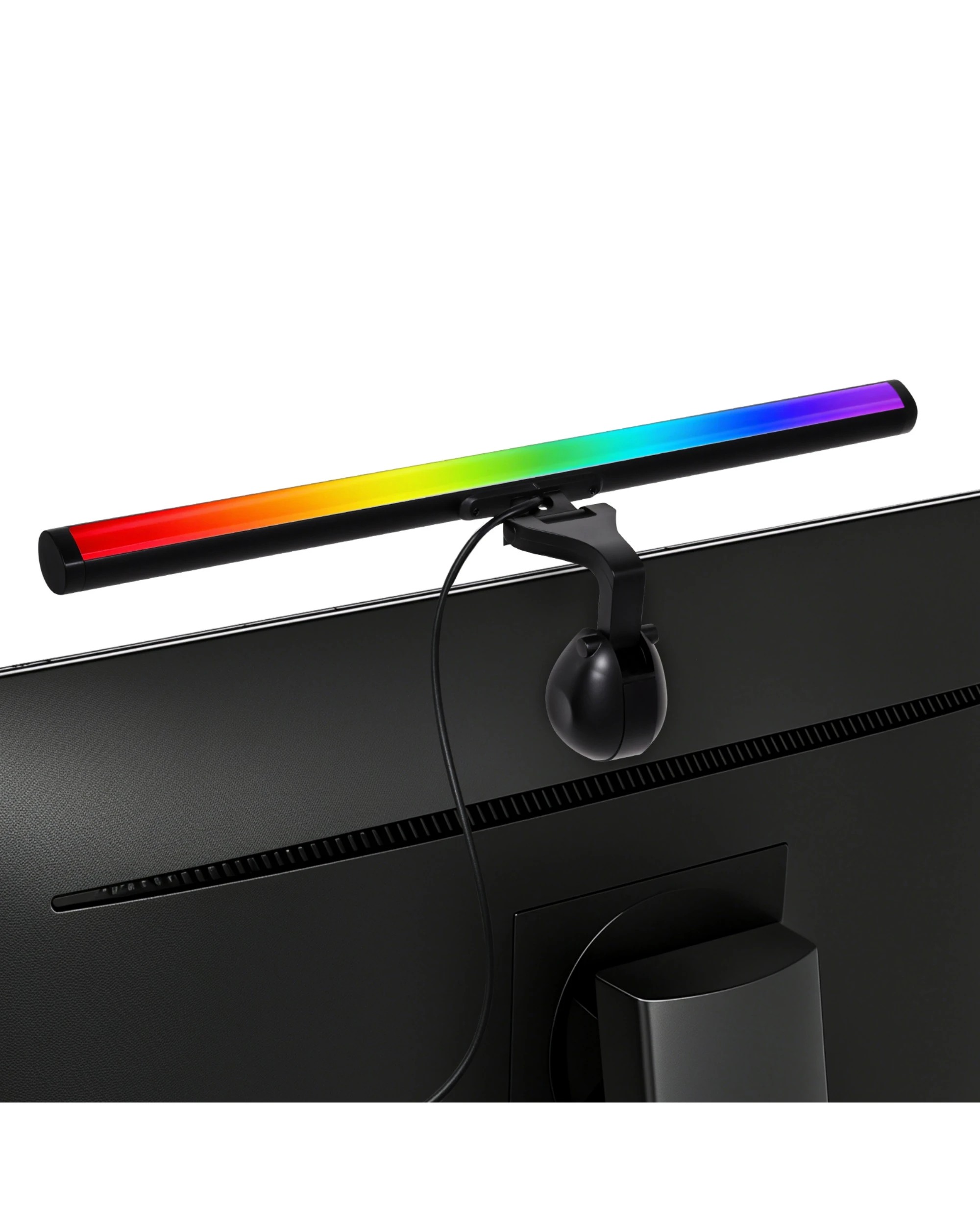 4 Advwin 40cm Monitor Light RGB Backlight Dual Light Computer Light Bar Gaming Office Desk Lamp - Multi, 4 of 6