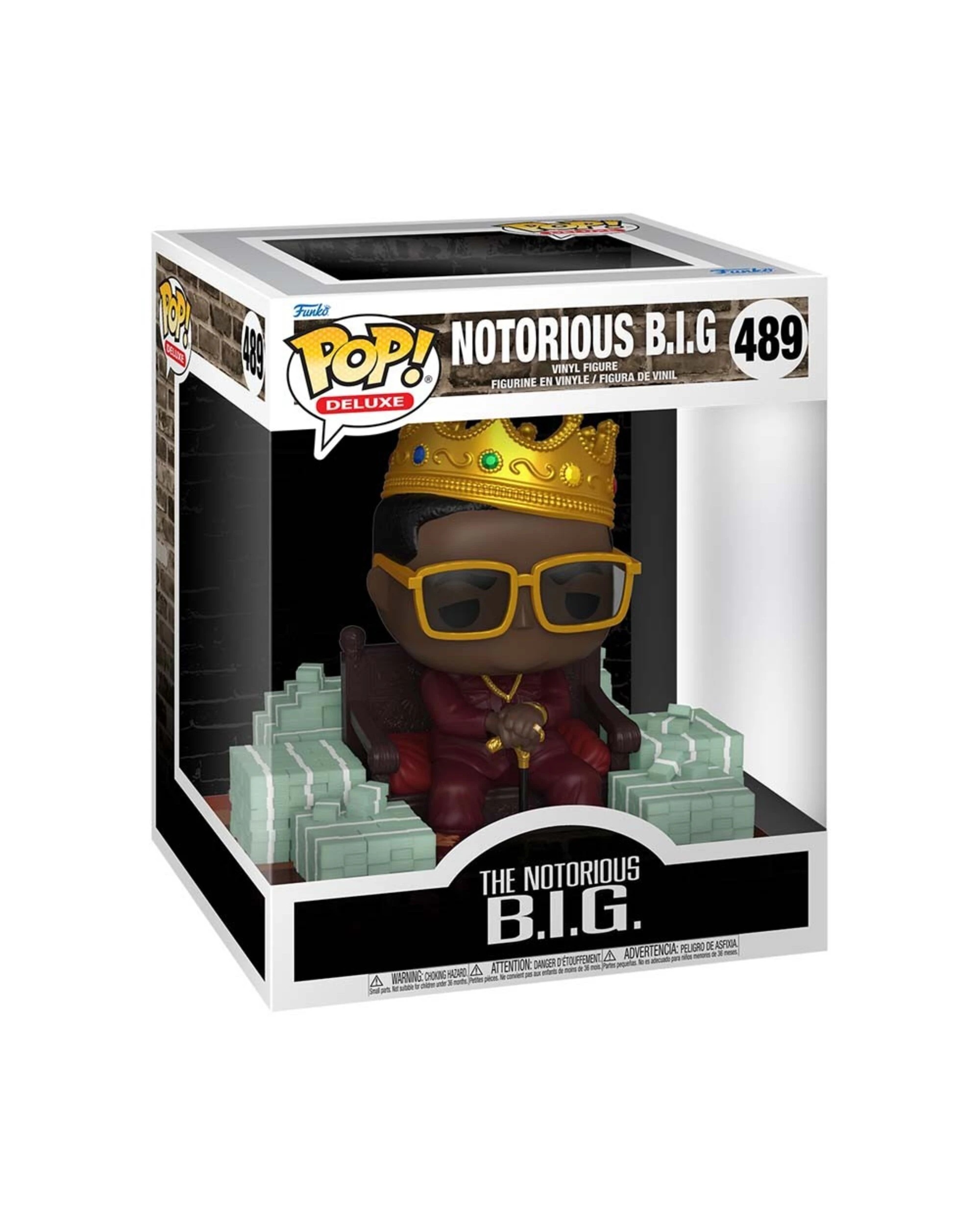 2 Notorious B.I.G. - The Nortorious B.I.G. Pop! Deluxe Vinyl Figure, 2 of 2