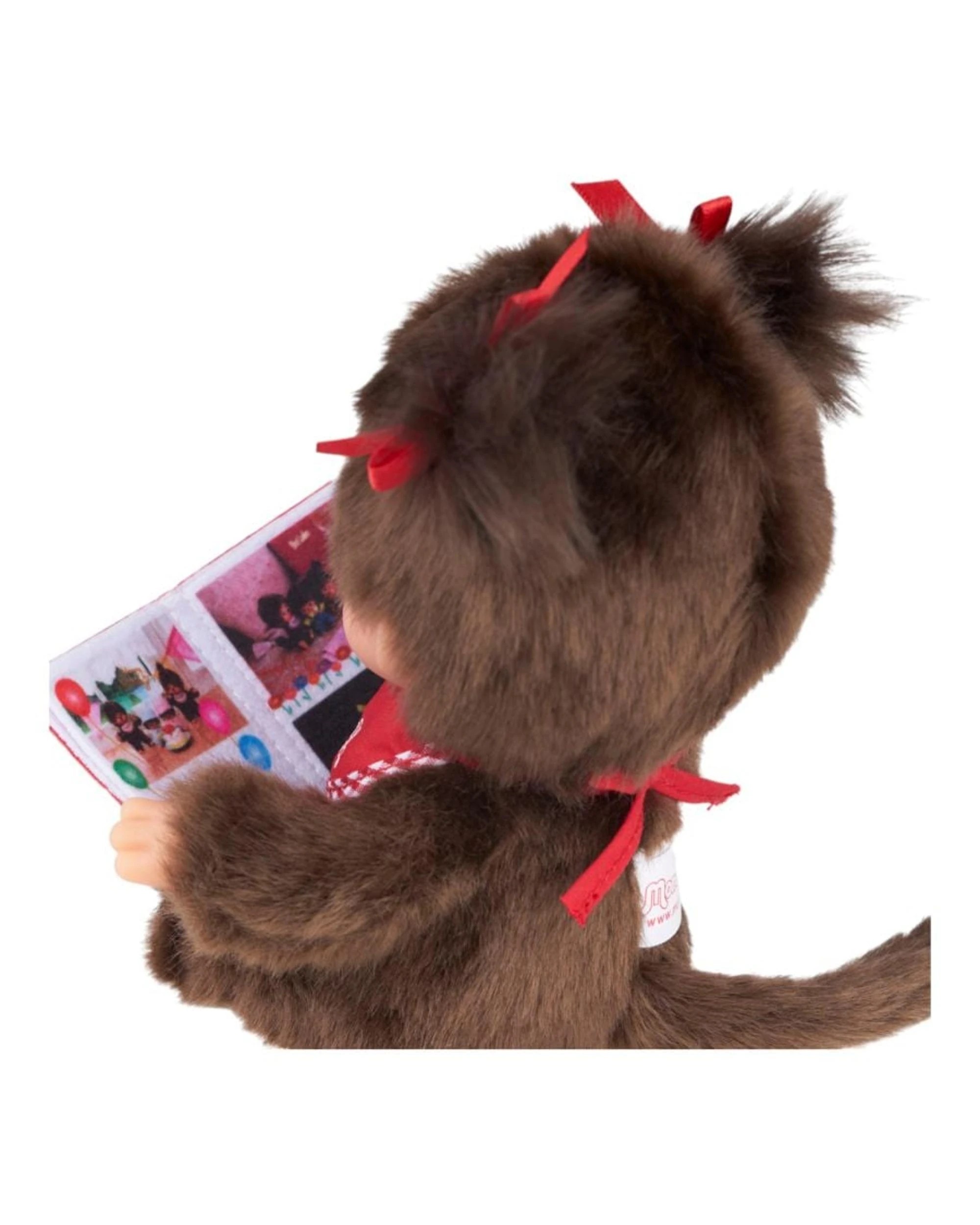 5 Sekiguchi Monchhichi Reading Girl Plush Doll, 5 of 5