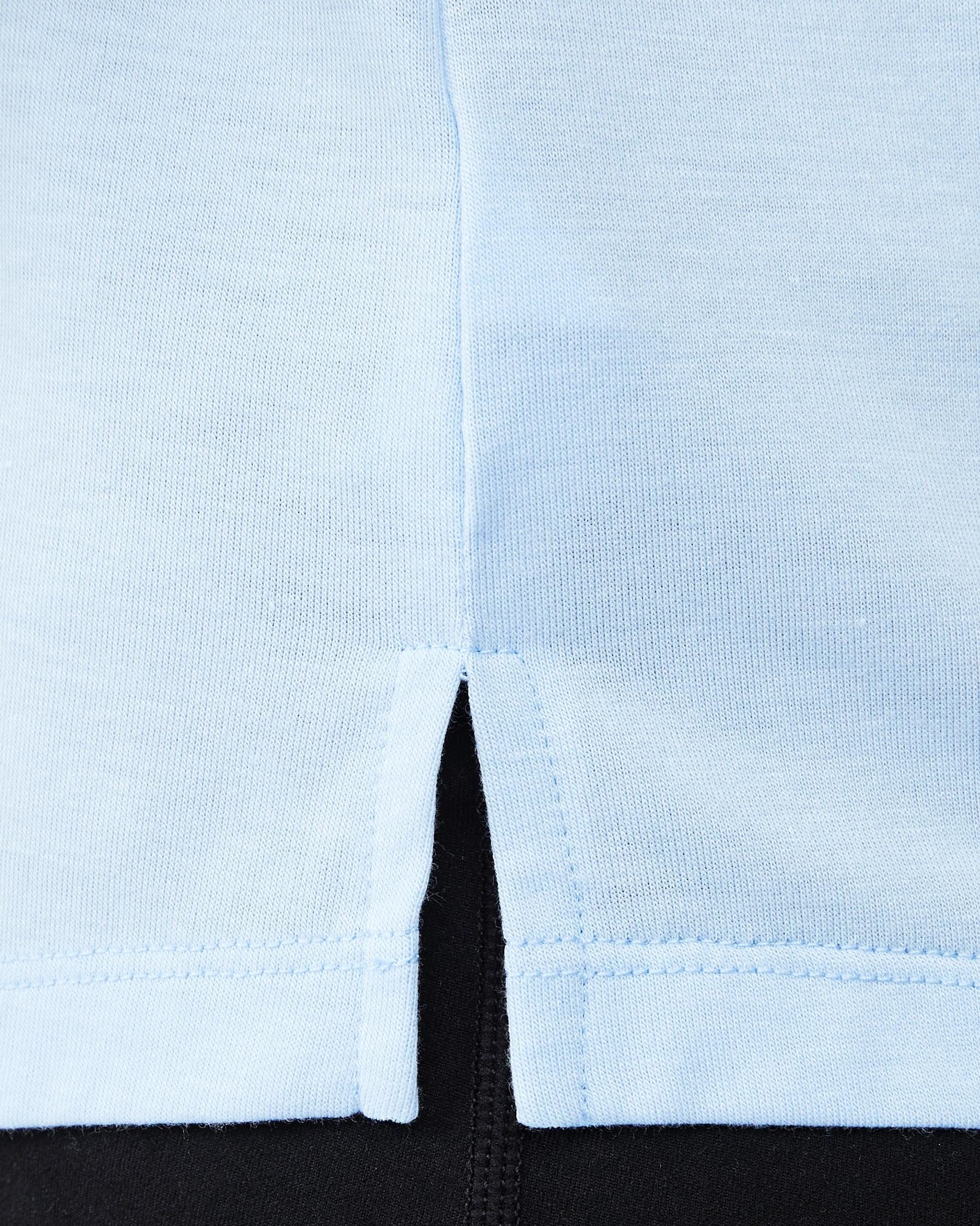 7 Everlast Womens Luxe Muscle Tank Blue Chalk, 7 of 7