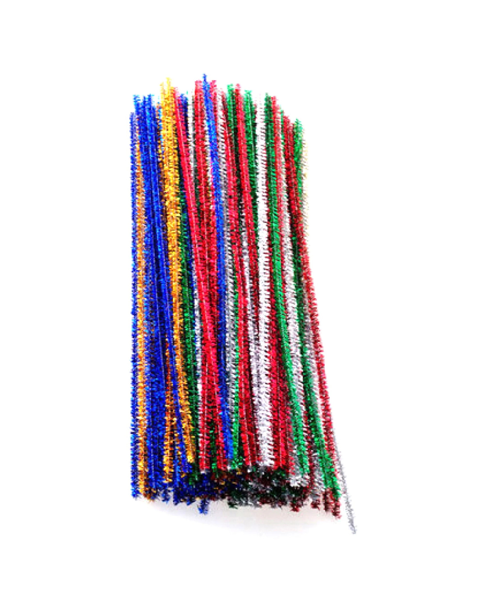 2 Jasart 4x 150pc Jasart Pipe Cleaners Kids Art Craft 0.6x30cm - Multi, 2 of 2