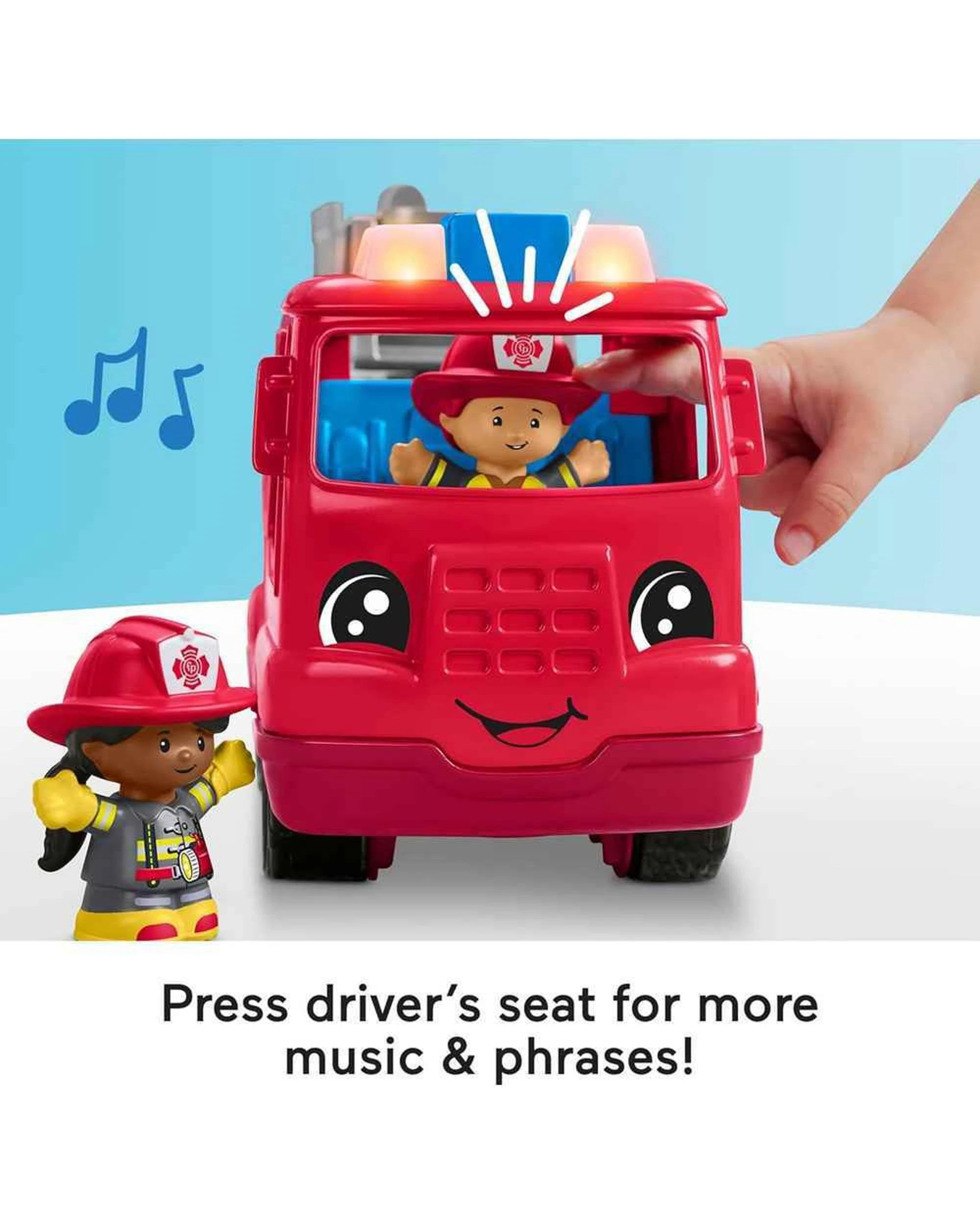 4 Fisher-Price Little People Fire Truck Playset, 4 of 7