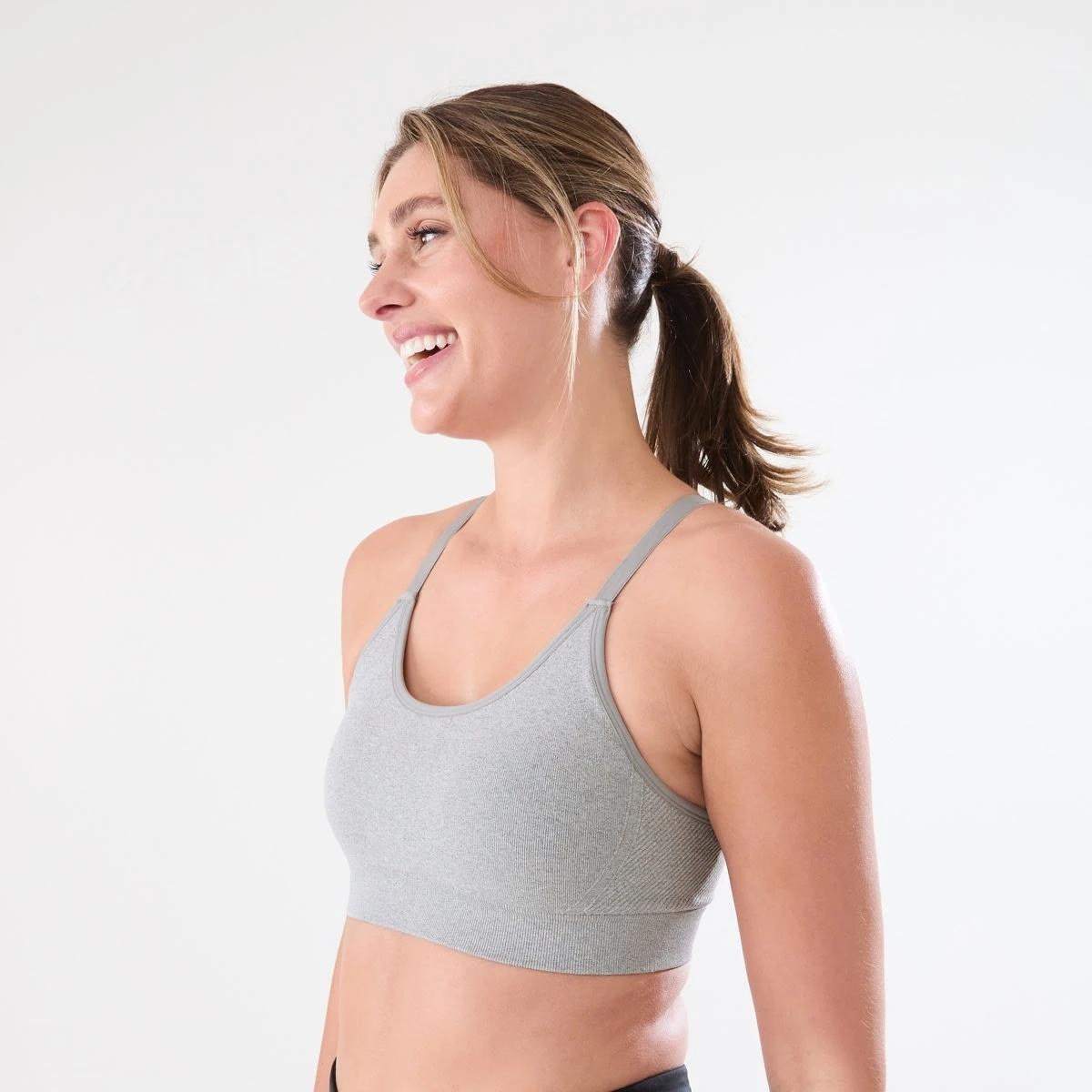 6 2 Pack Sports Medium Support Seamfree Crop Ig Gm, 6 of 10