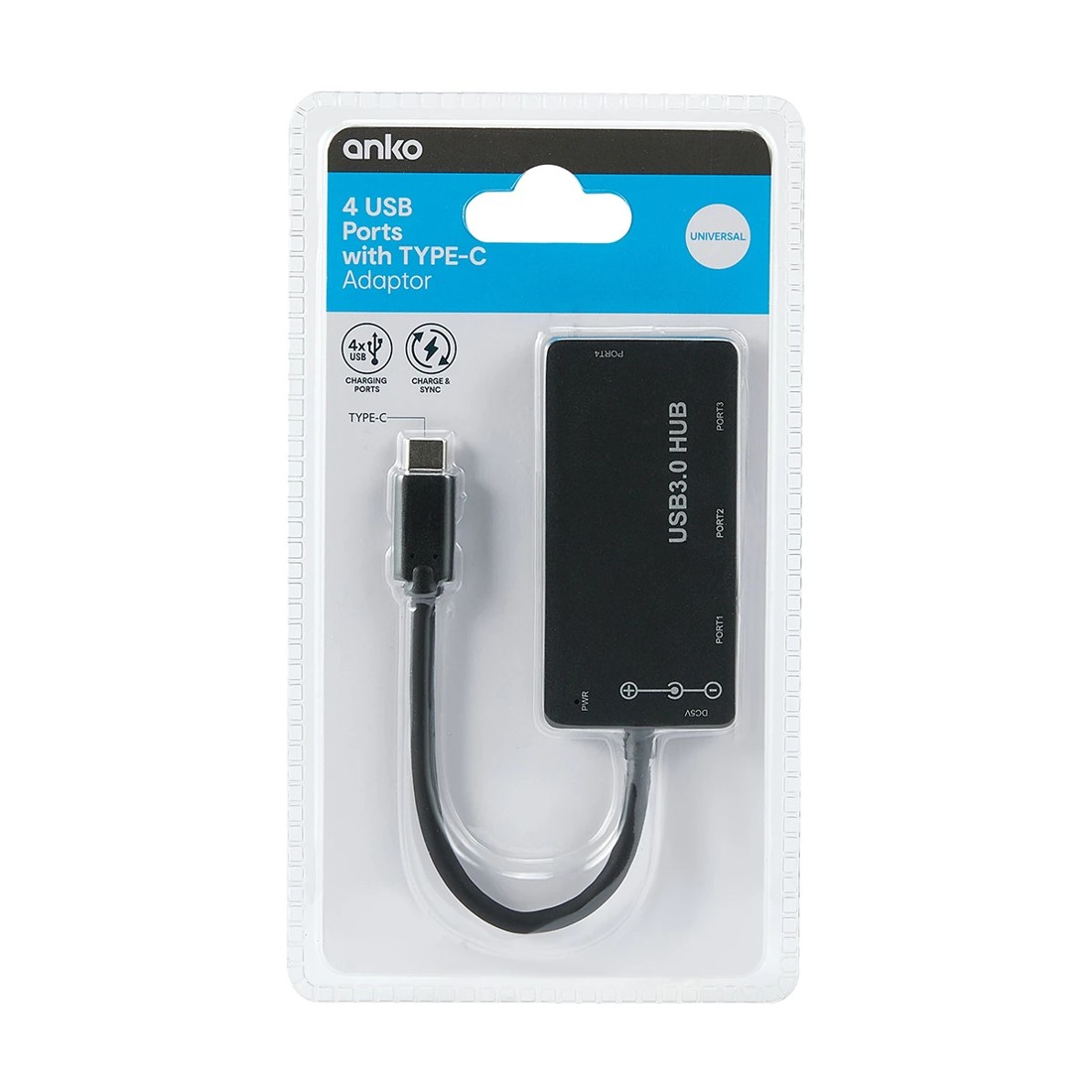 5 4 USB Ports with Type-C Adaptor, 5 of 5