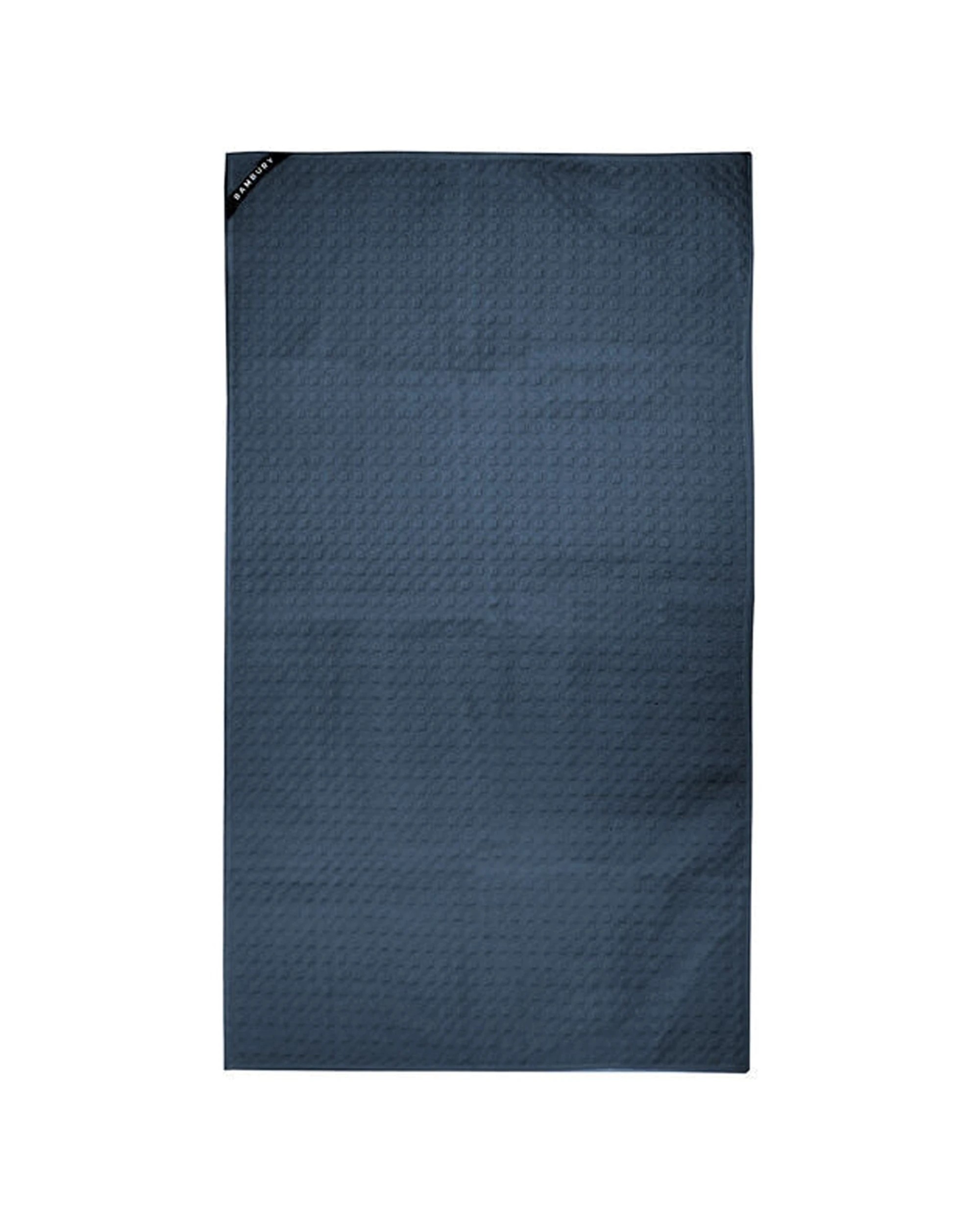 2 BAMBURY Matrix Gym Towel 2 Pack Microfibre Absorbent Quick Dry 40 x 70cm - Blue, 2 of 2