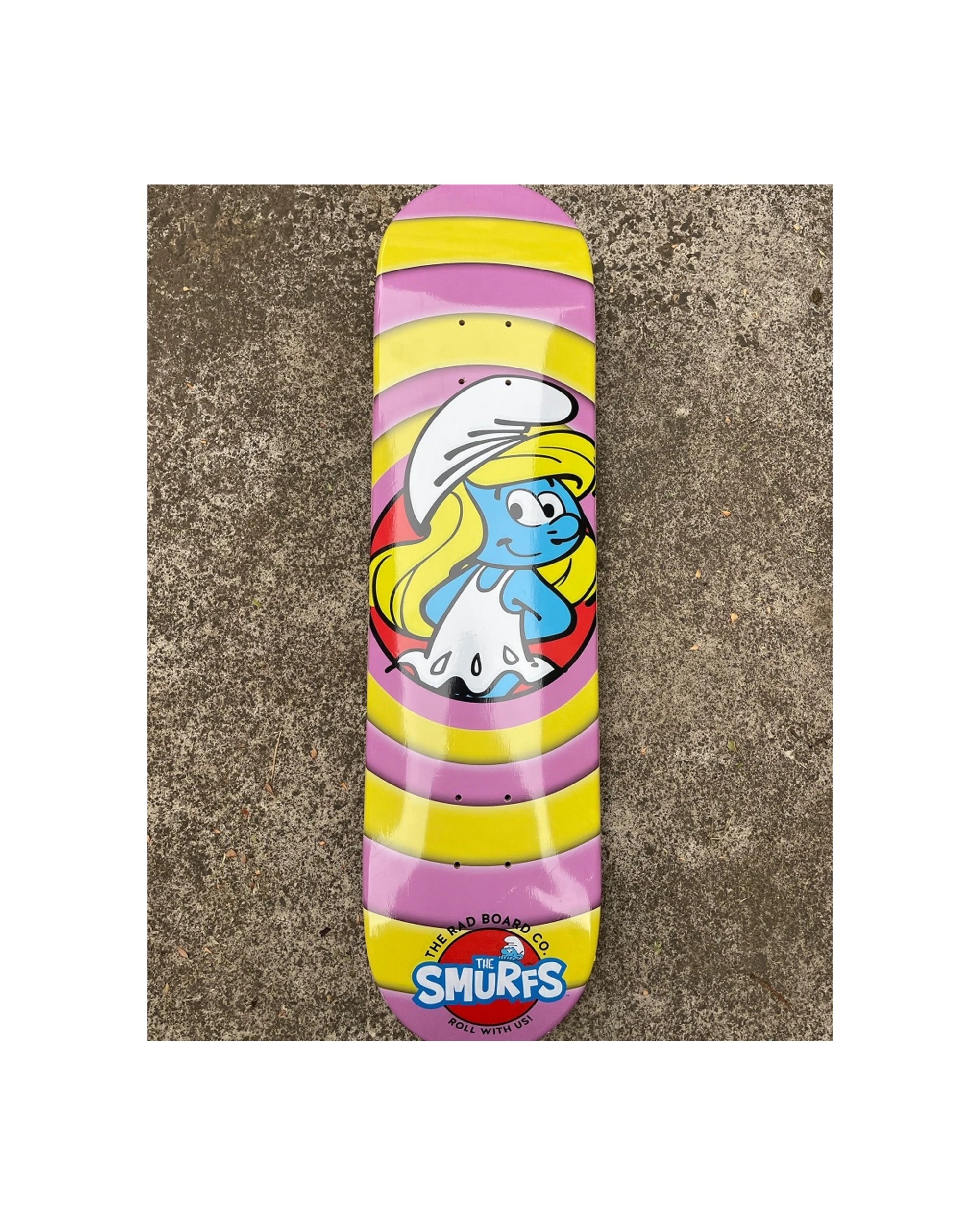 4 Rad Board Co Smurfs Skateboard Deck Smurfette Design Birch Wood 7.75 Inch - Multi, 4 of 6