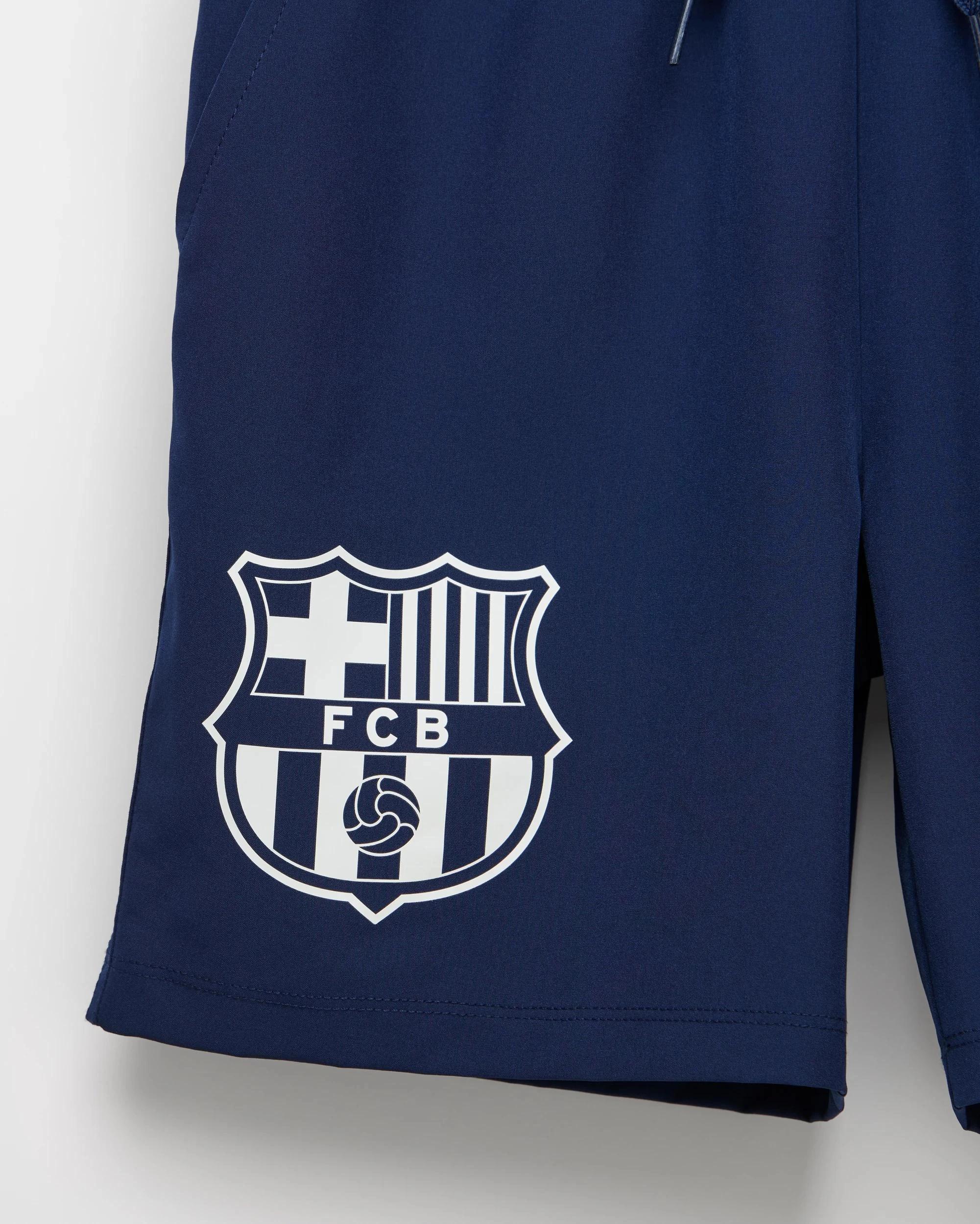 6 UEFA Champions League Barcelona Shorts NAVY, 6 of 6