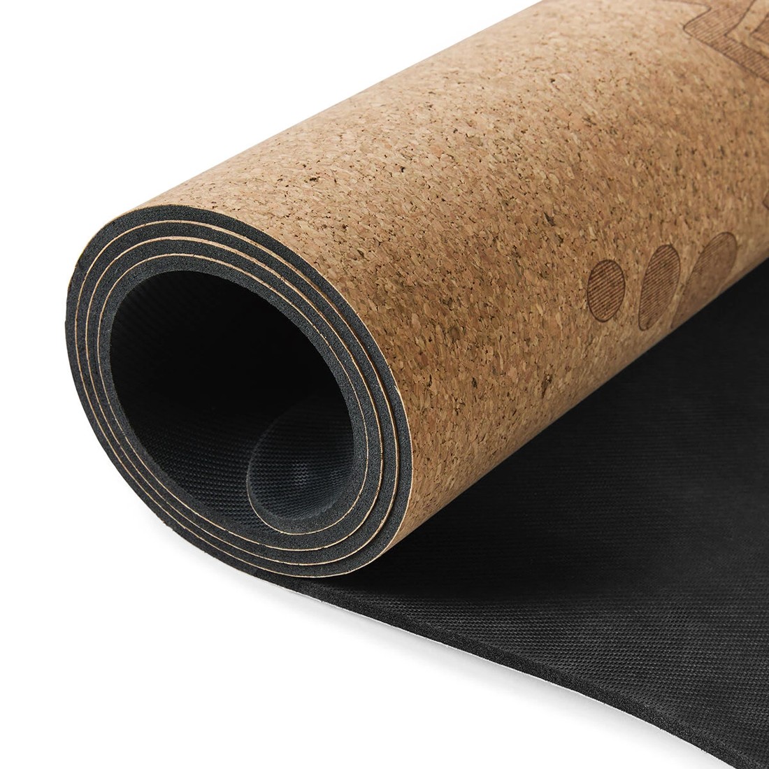 6 Printed Cork Yoga Mat, 6 of 8