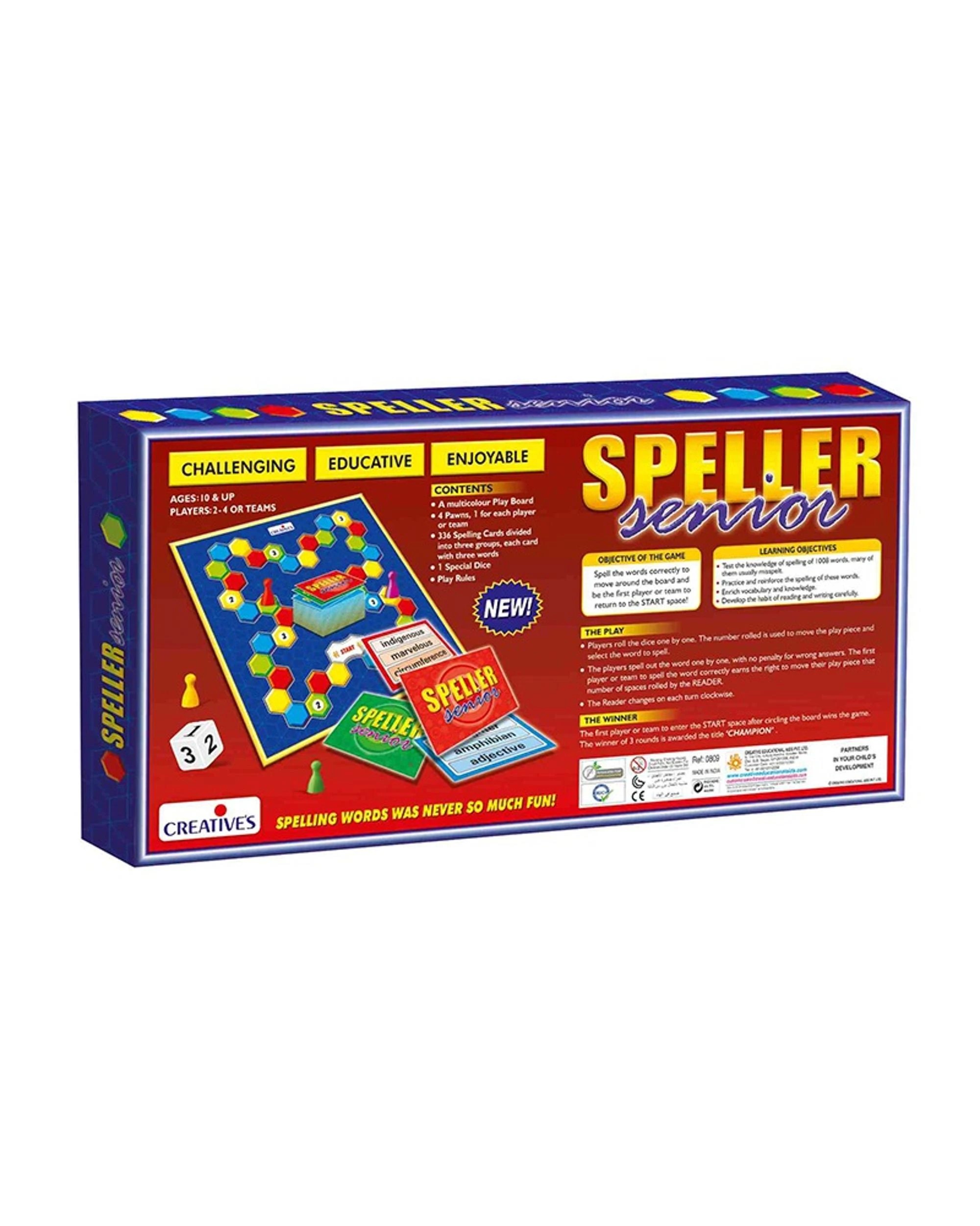2 Speller Senior Board Game, 2 of 3
