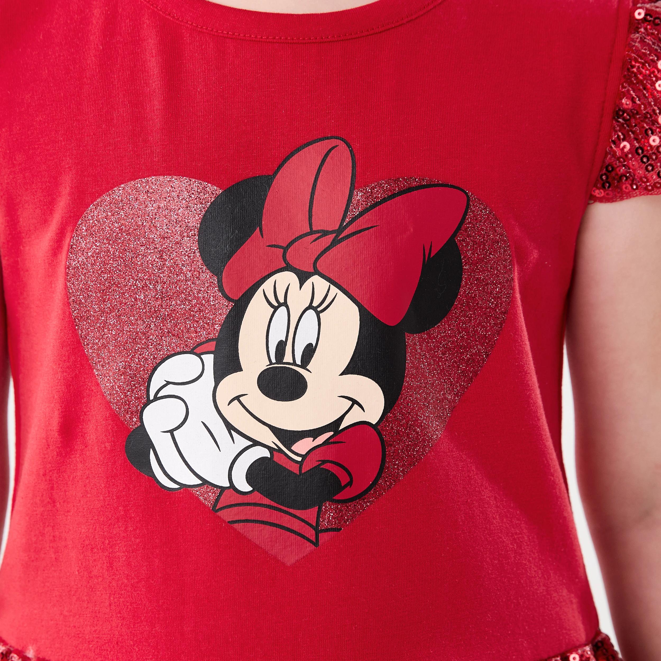 4 Minnie Mouse License Sequin Tutu Dress MINNIE SEQUIN TUTU, 4 of 9