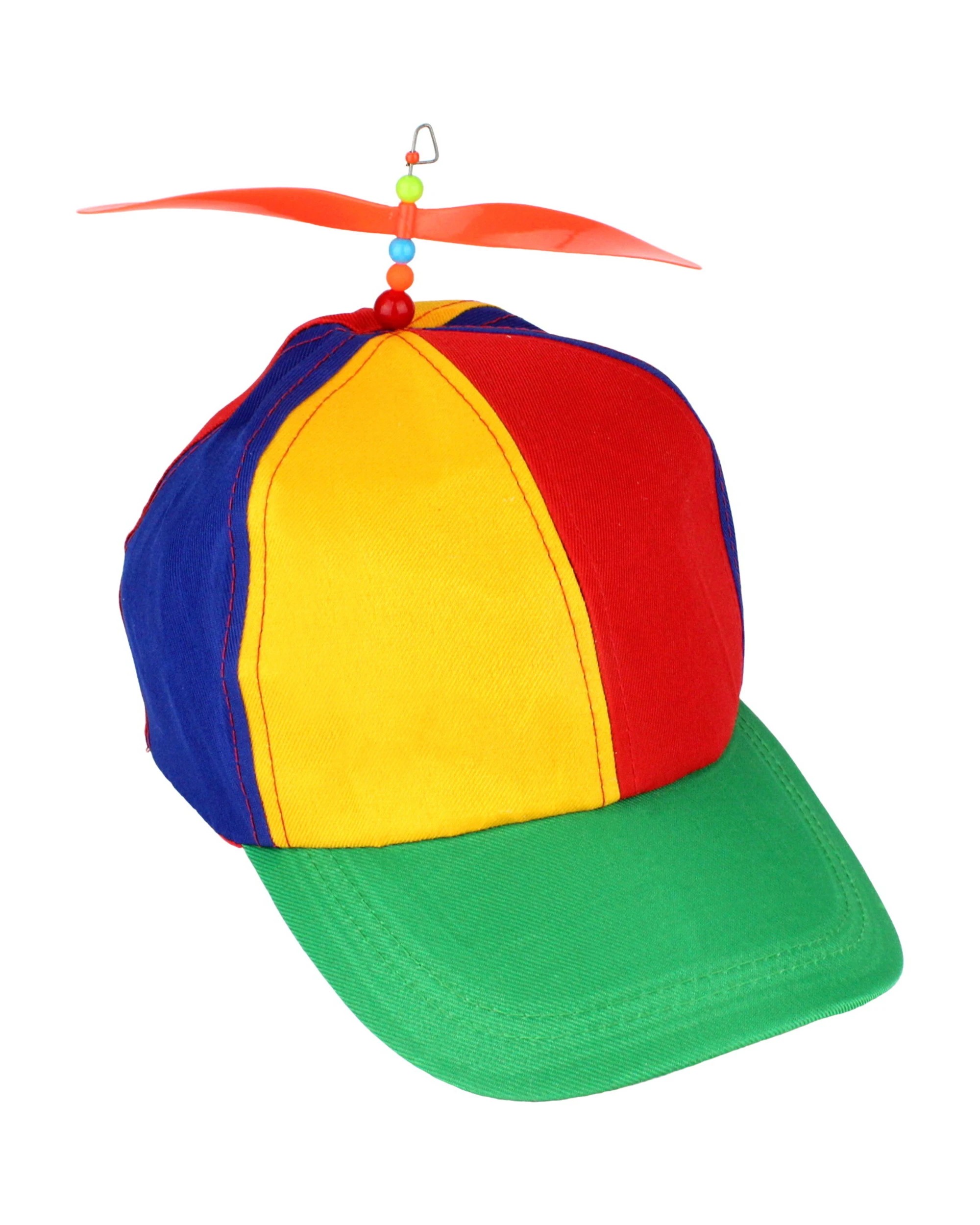 1 Partyrama Rainbow Propeller Cap, 1 of 1