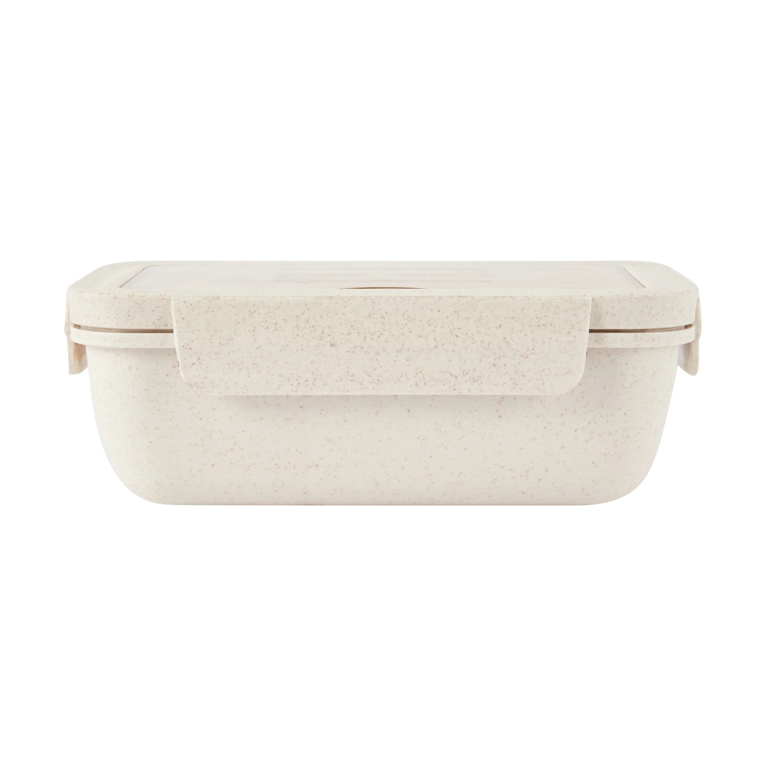 2 Oatmeal Wheat Straw Lunch Box with Cutlery, 2 of 5