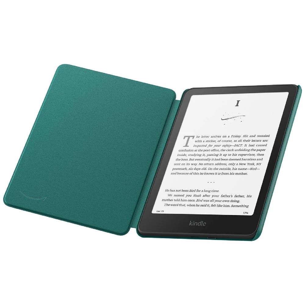 3 Kindle 2024 Paperwhite Leather Cover Jade, 3 of 5