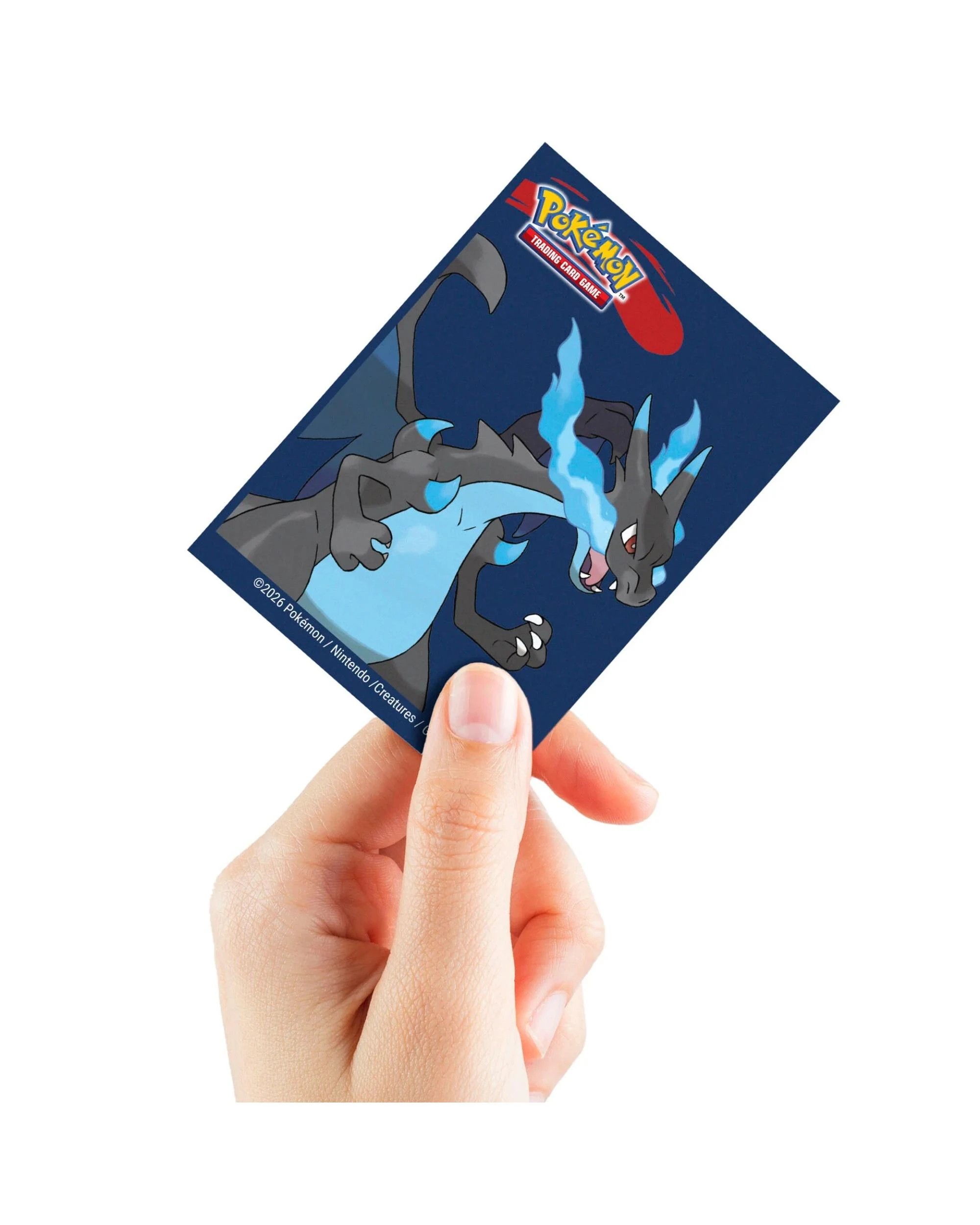 3 Ultra Pro Pokemon Mega Charizard X 65CT Deck Protector Sleeves - Blue, 3 of 3