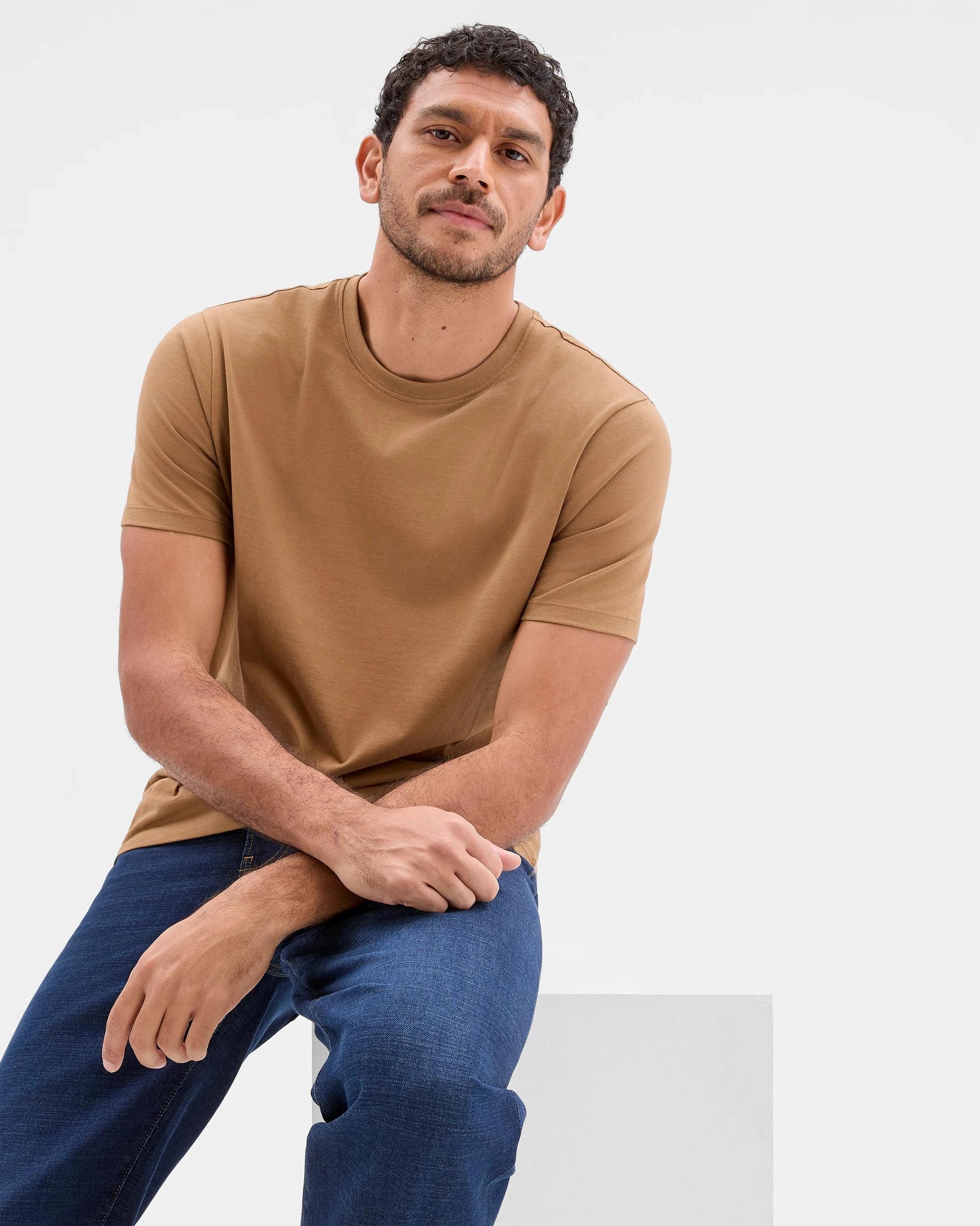 7 Target Australian Cotton T-Shirt OTTER, 7 of 7