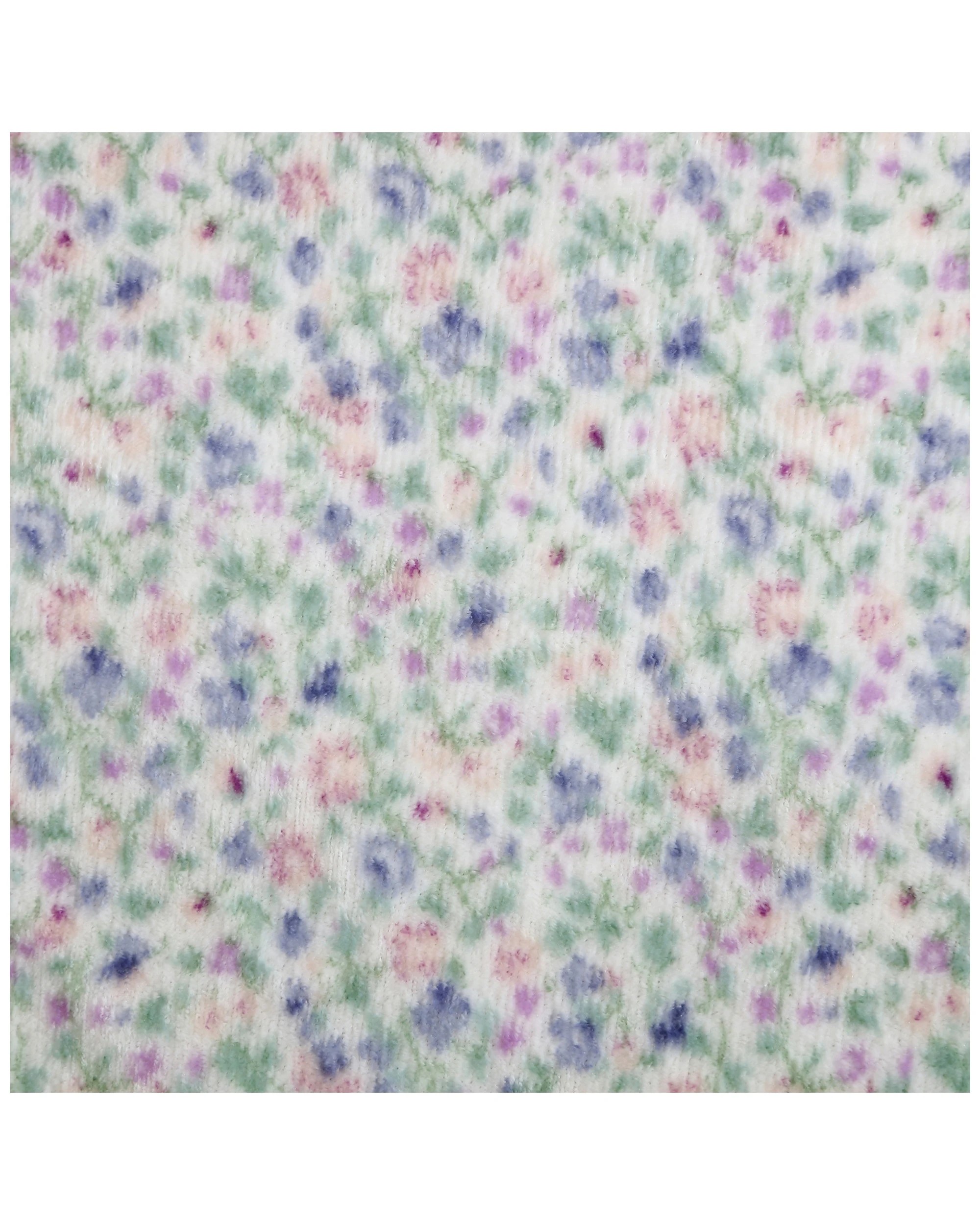 4 Ardor Elsie Mink Printed Fleece Sheet Set Single - Soft Sheets - Polyester
 - Single Bed, 4 of 5