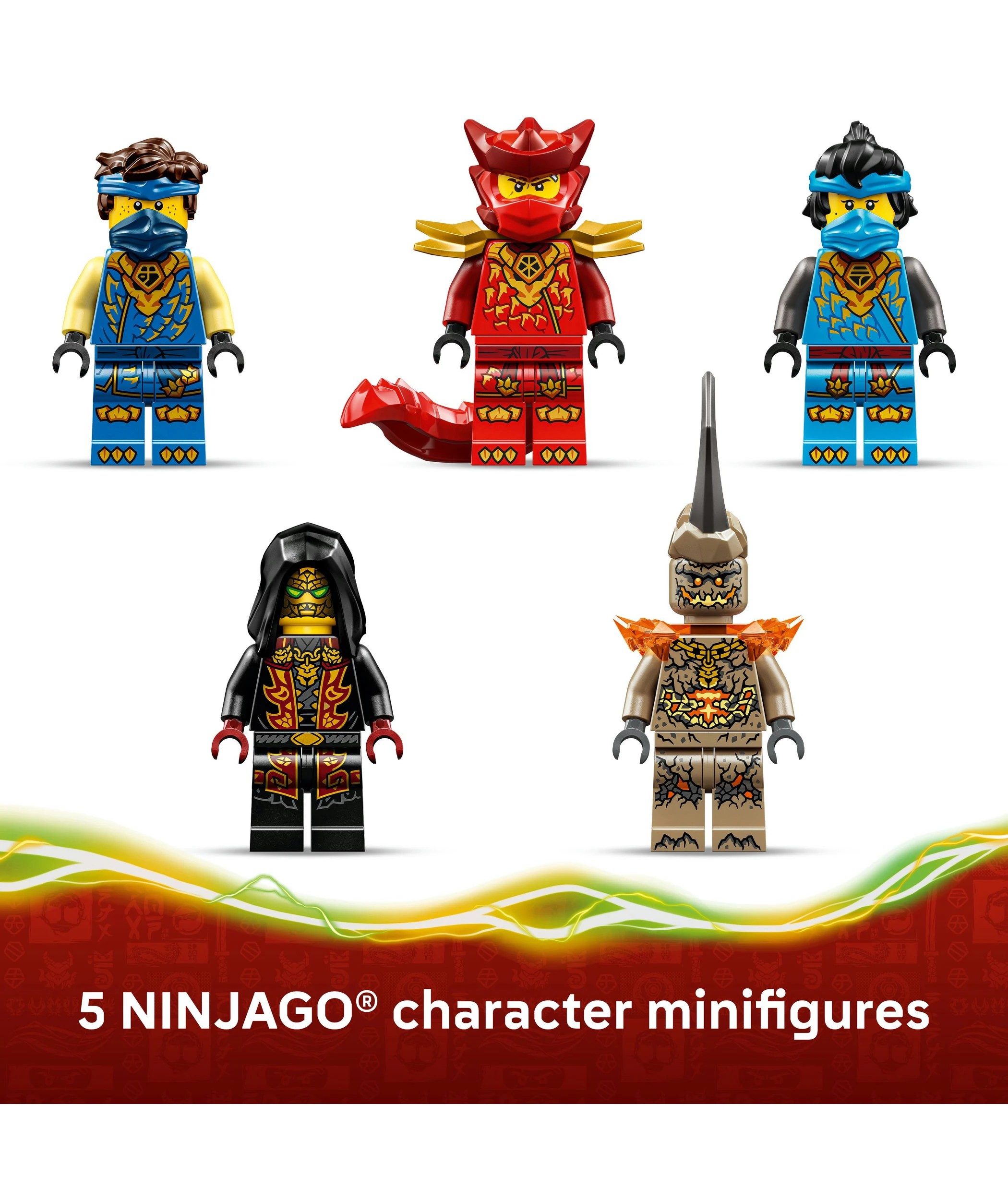 6 LEGO NINJAGO Jay's Transforming Car 71856, 6 of 10