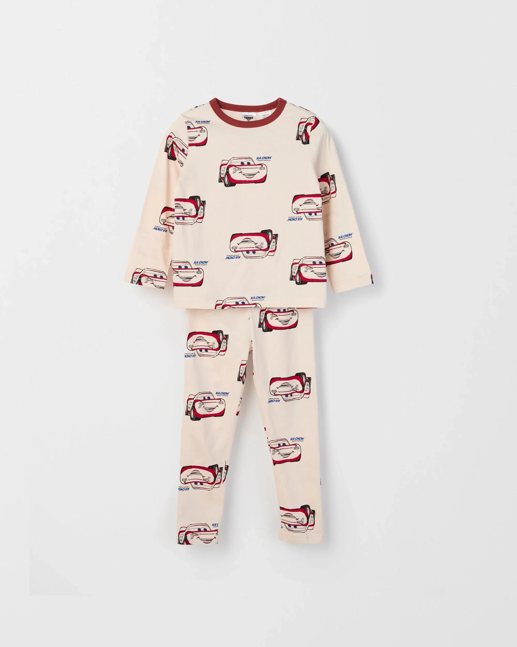 3 Disney Cars Australian Cotton 2 Pack Younger Boys Pyjama Set CARS, 3 of 6