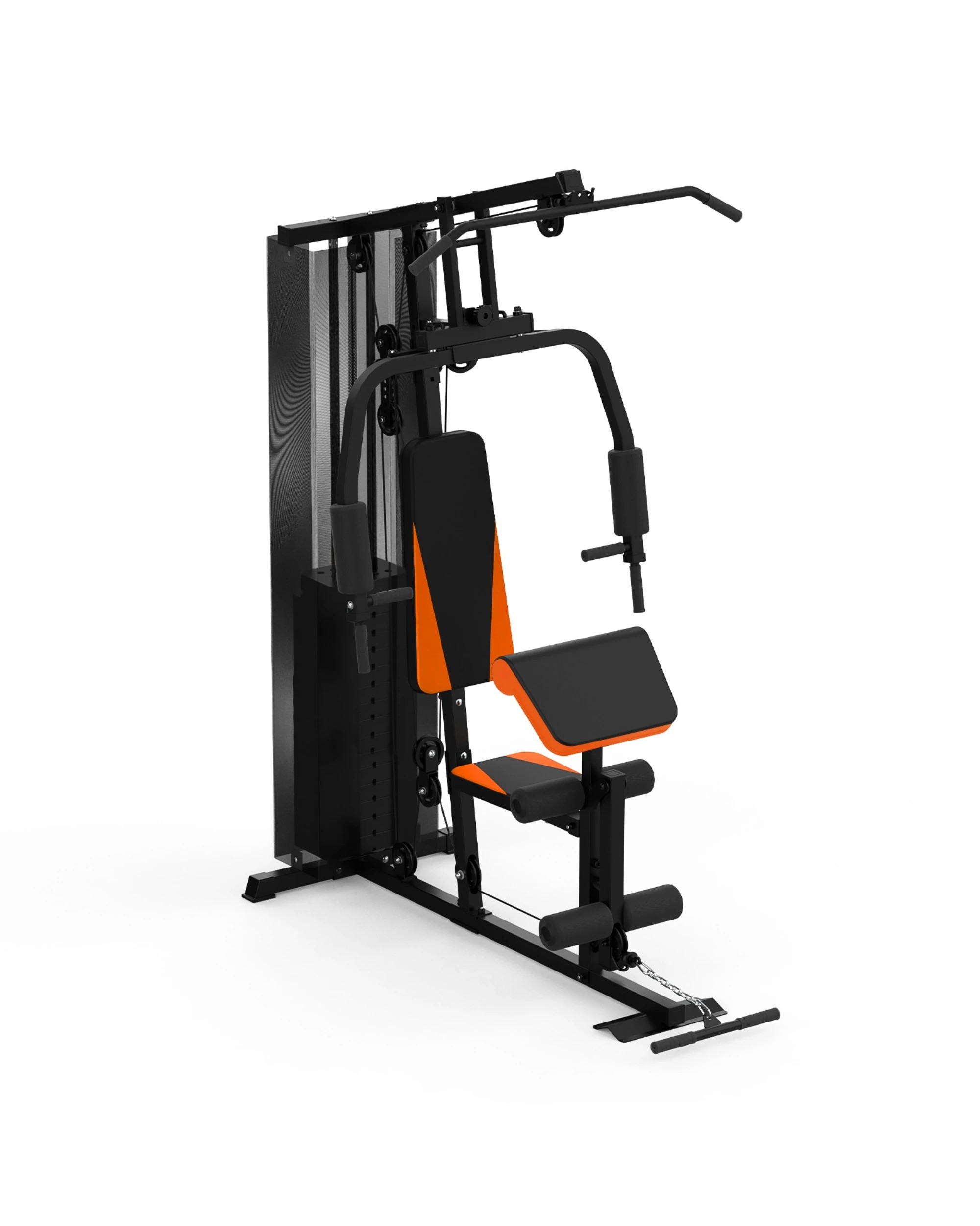 1 Advwin Home Gym, Multifunctional Workout Machine with 160LB Weight Stack - Black, 1 of 7