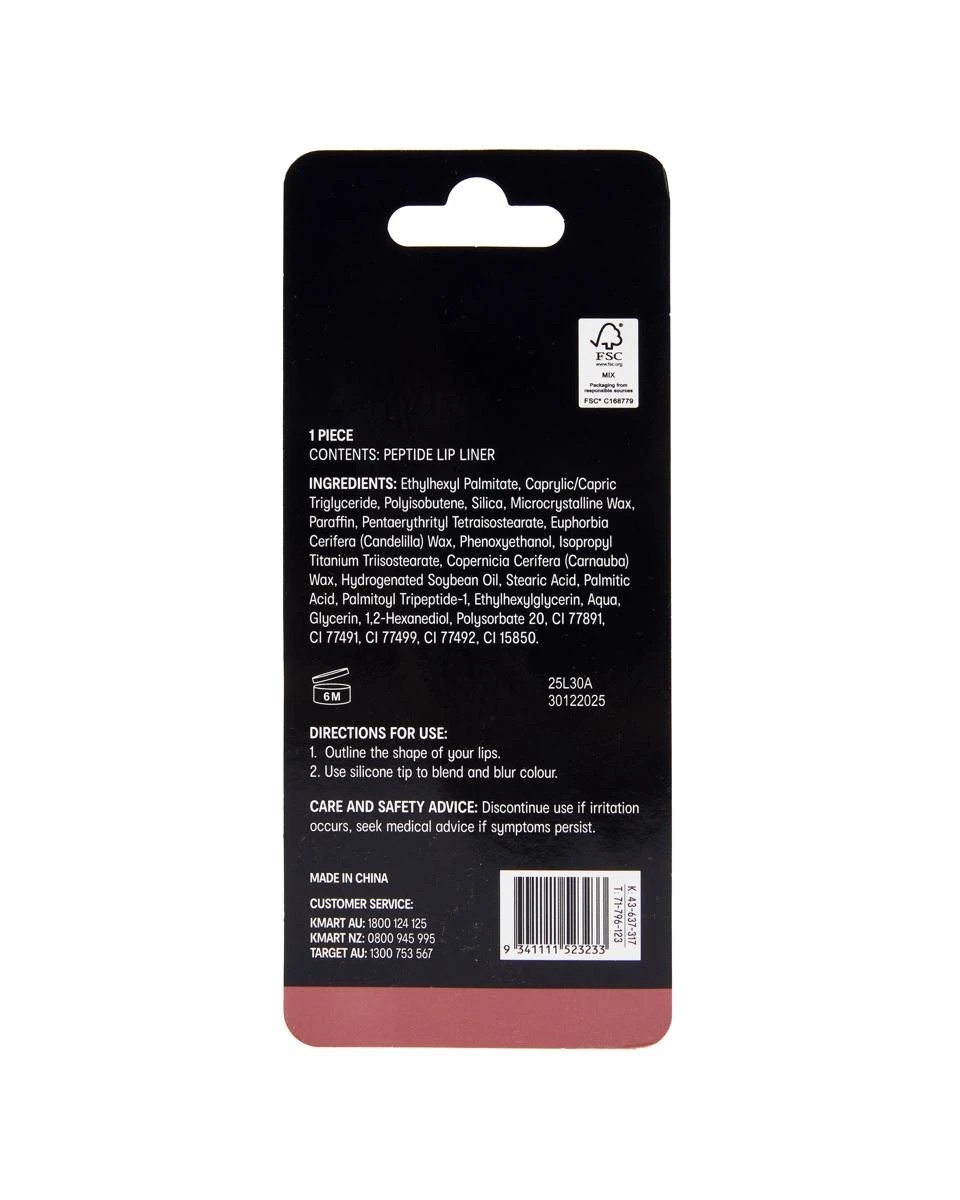 6 OXX Cosmetics Peptide Lip Liner - Neutral Pink, 6 of 6