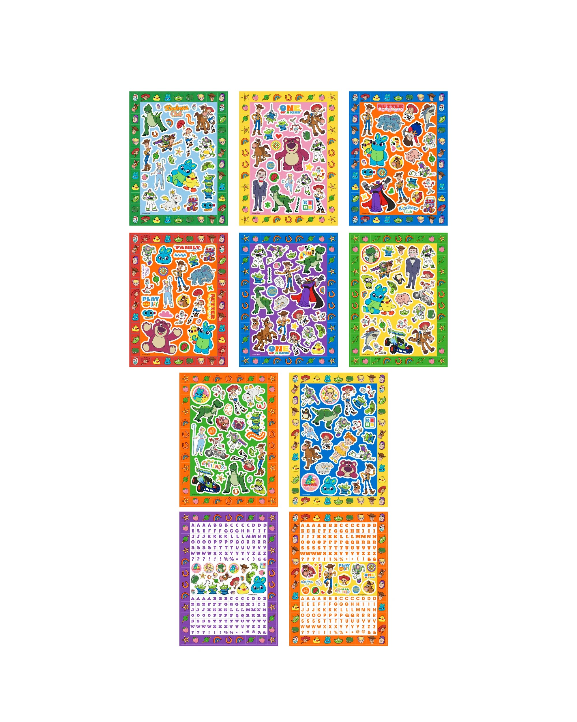 9 Disney Toy Story Colour Paint and Play - Multi, 9 of 9