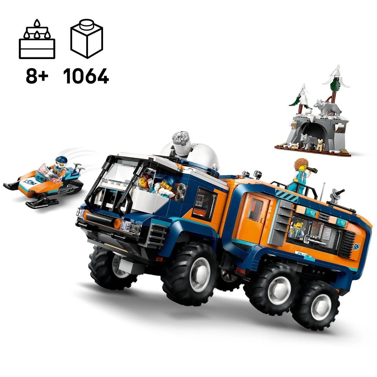 9 LEGO City Arctic Explorer Science Lab Truck 60471, 9 of 10