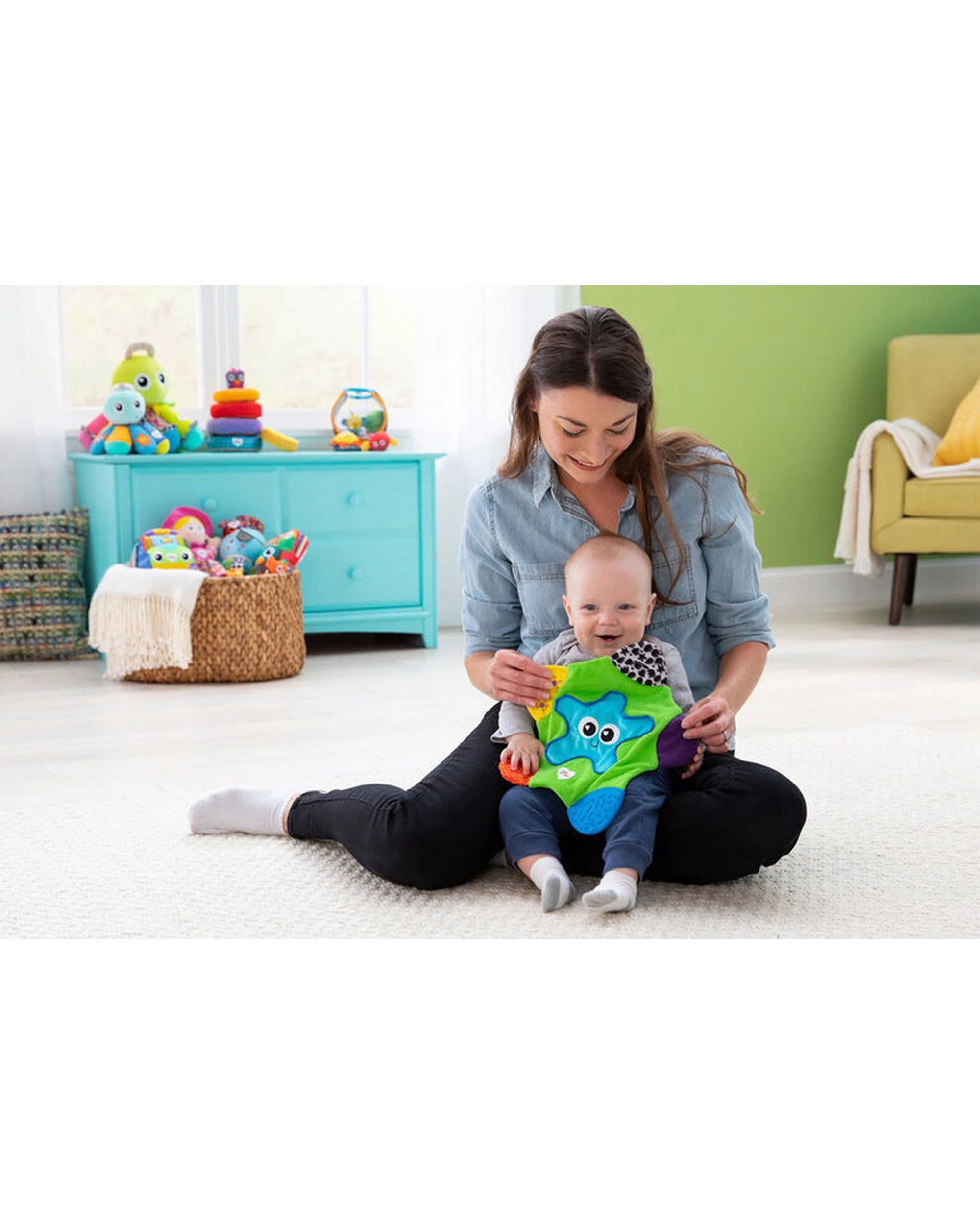 7 Lamaze Sammy The Starfish Blankie 2 Pack Textured Teething Toy - Multi, 7 of 8