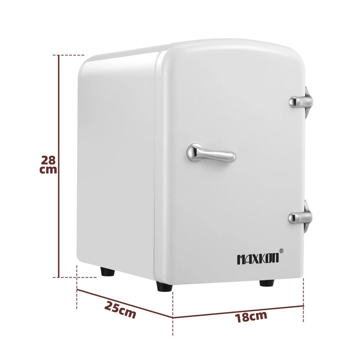 2 Maxkon 4L Mini Fridge Home Travel 12V Portable, 2 of 7