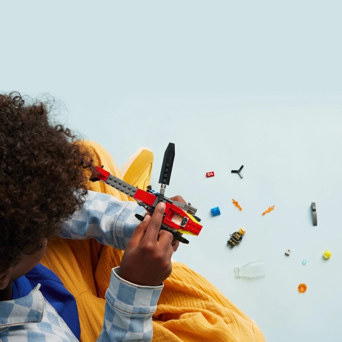 6 LEGO City Fire Rescue Helicopter 60411, 6 of 11