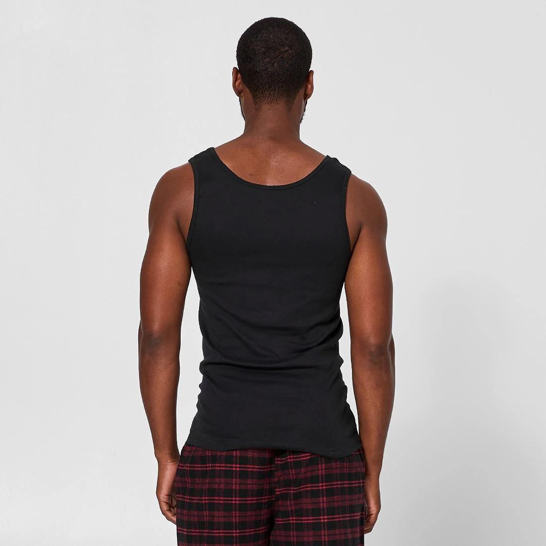 6 Maxx 3 Pack Seamfree Singlets; Style: 196613 WHITE / GREY / BLACK, 6 of 9