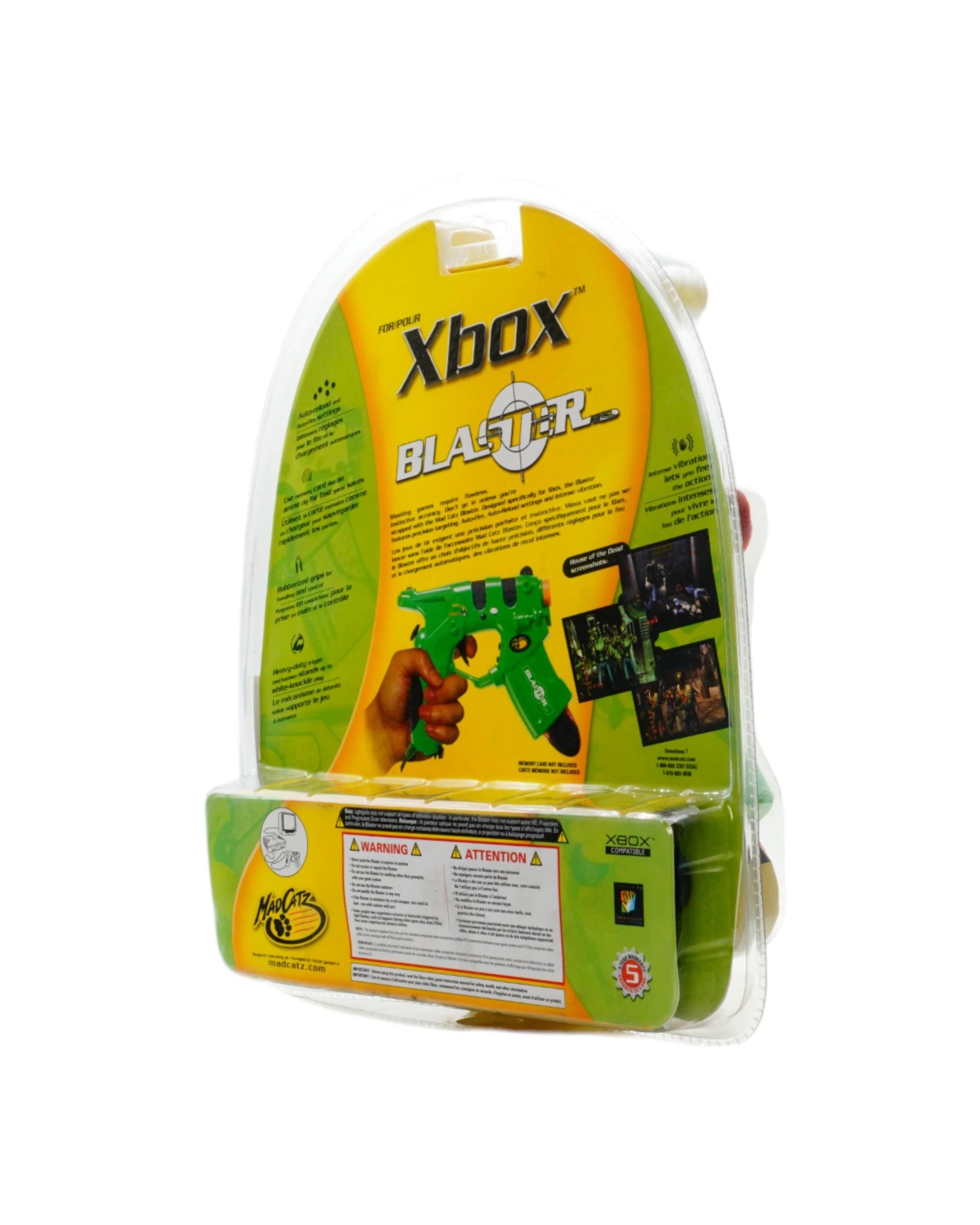 3 Mad Catz Light Blaster for Xbox Original - Green, 3 of 4