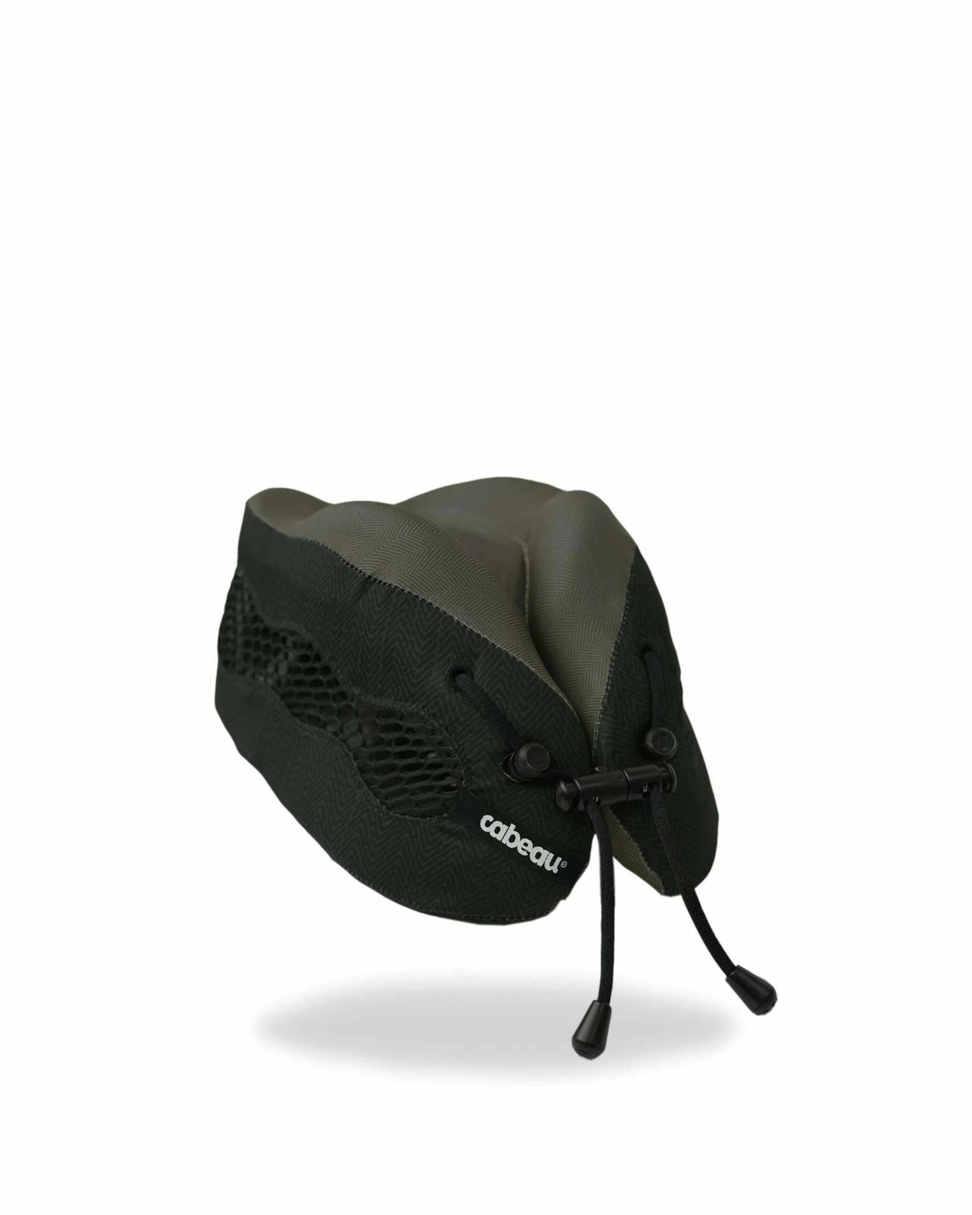 1 Cabeau Evolution Cool Travel Pillow with Earplugs - Black, 1 of 2