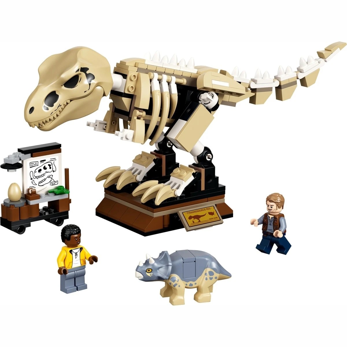2 LEGO Jurassic World T. Rex Dinosaur Fossil Exhibition 76940, 2 of 7