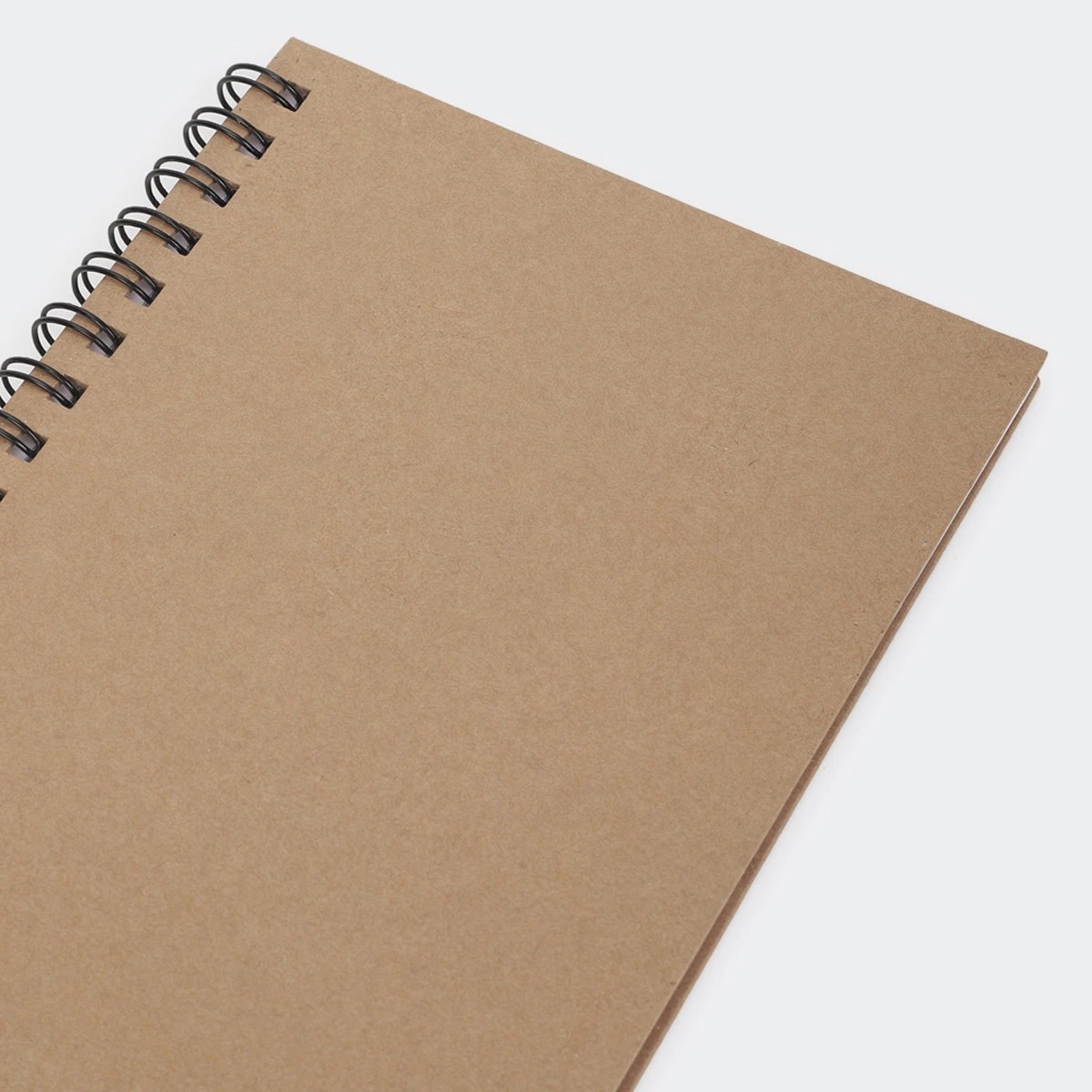4 A5 Spiral Notebook - Kraft, 4 of 5