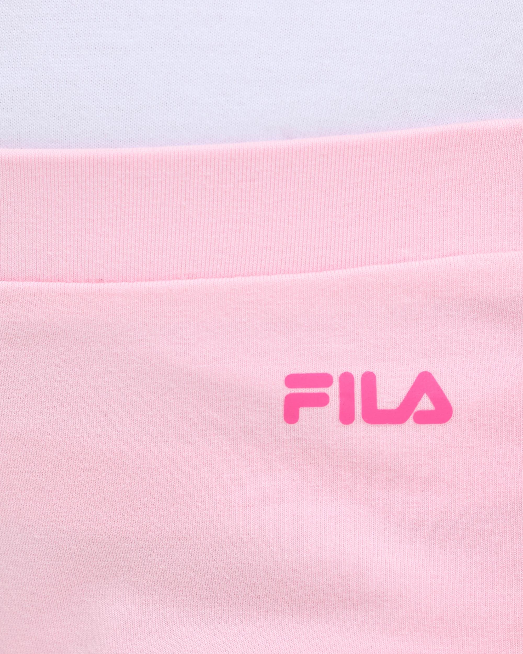 6 Fila Ava Australian Cotton Blend Flare Leggings PINK, 6 of 6
