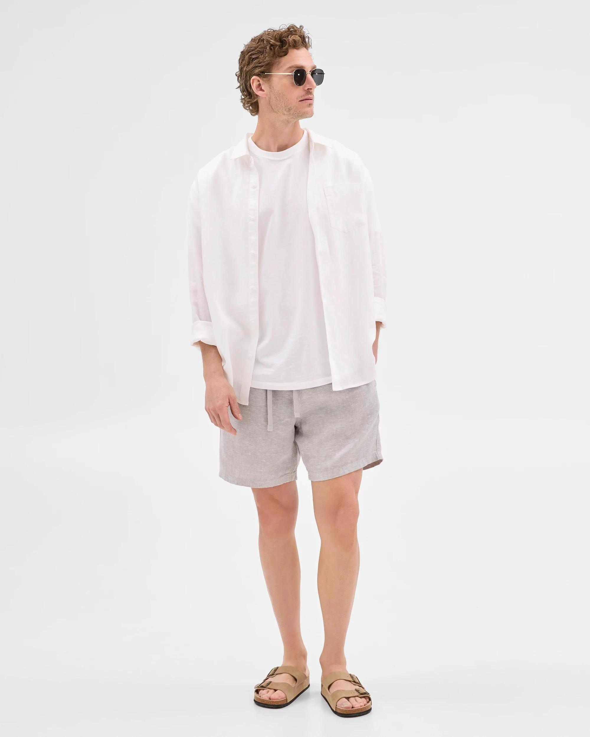 1 Target European Linen Shorts ALLOY, 1 of 5