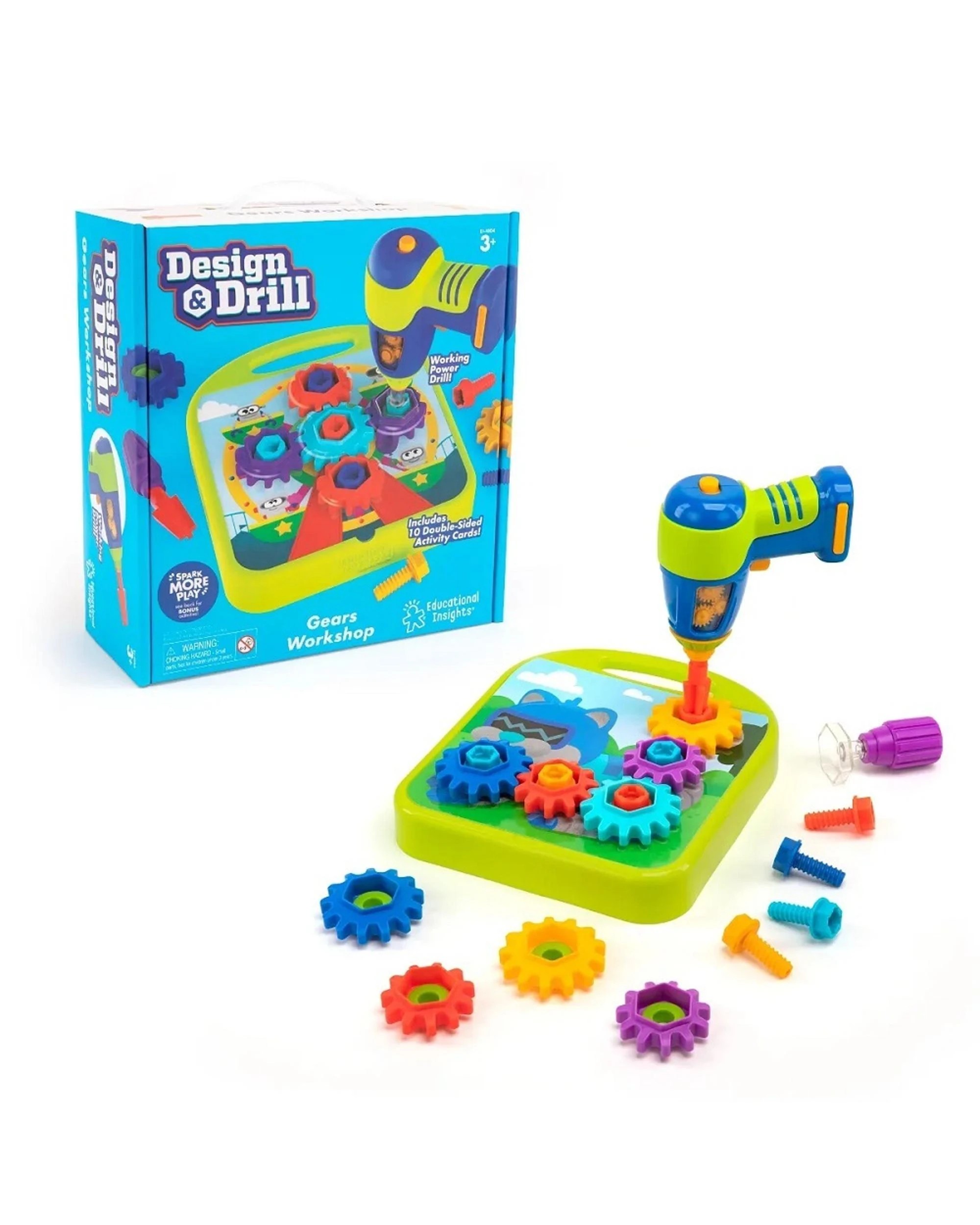 1 Educational Insights Design and Drill Gears Worskshop, 1 of 2