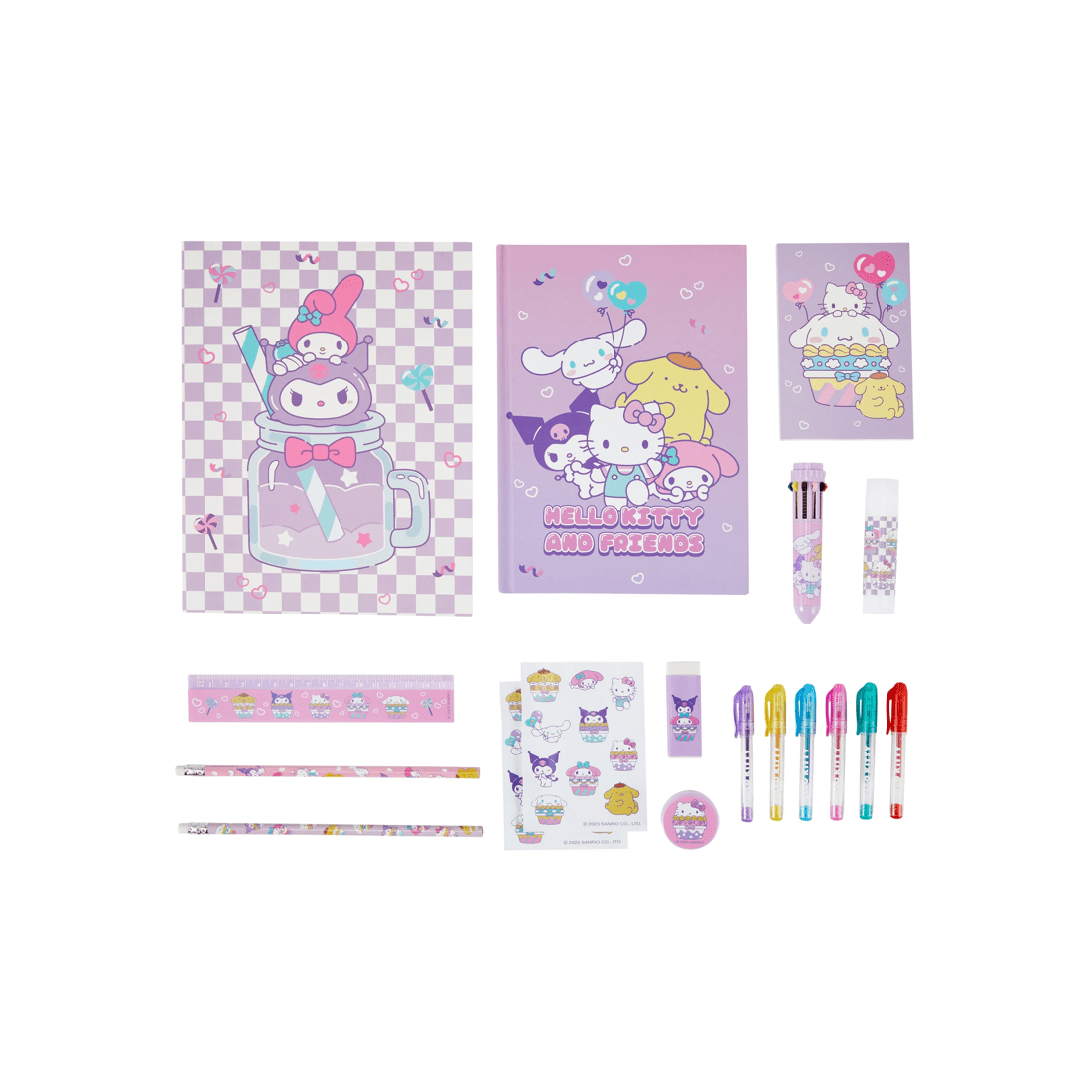 2 18 Piece Hello Kitty and Friends Stationery Gift Set, 2 of 8
