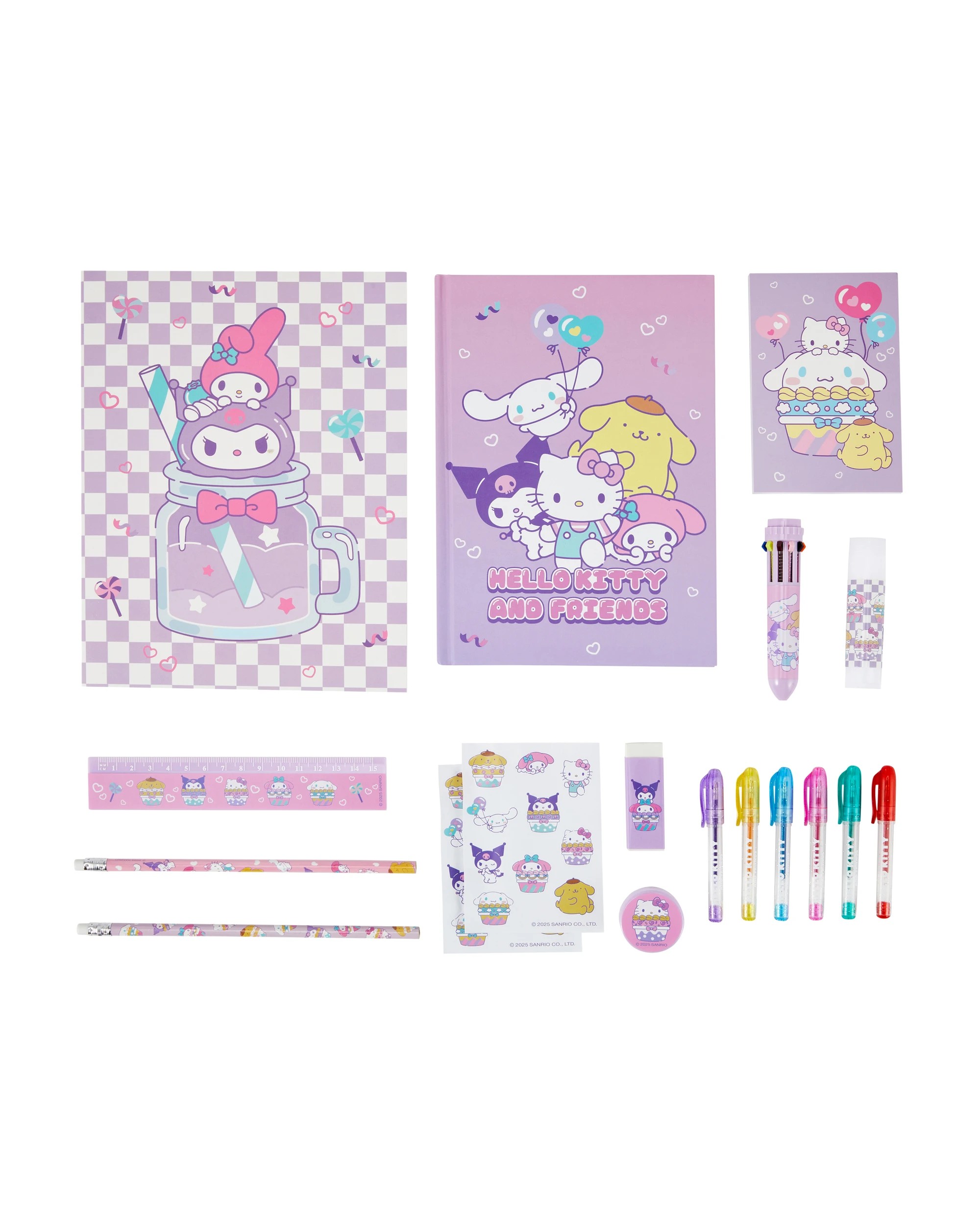 2 18 Piece Hello Kitty and Friends Stationery Gift Set, 2 of 8