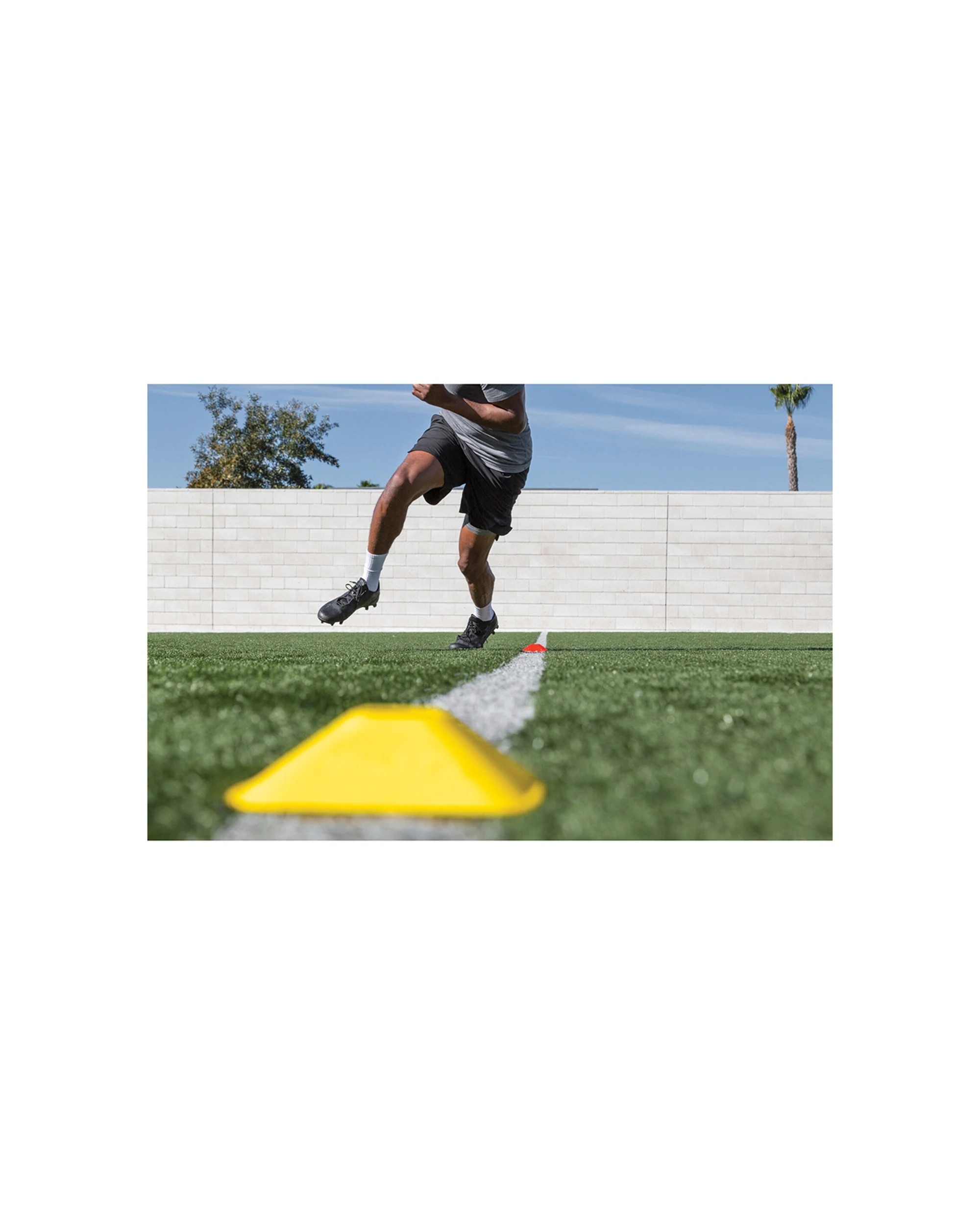 4 Sklz 50pc Mini Sport Cones Square Base Carry Strap Durable Training Aid Polyethylene Material. - Multi, 4 of 4