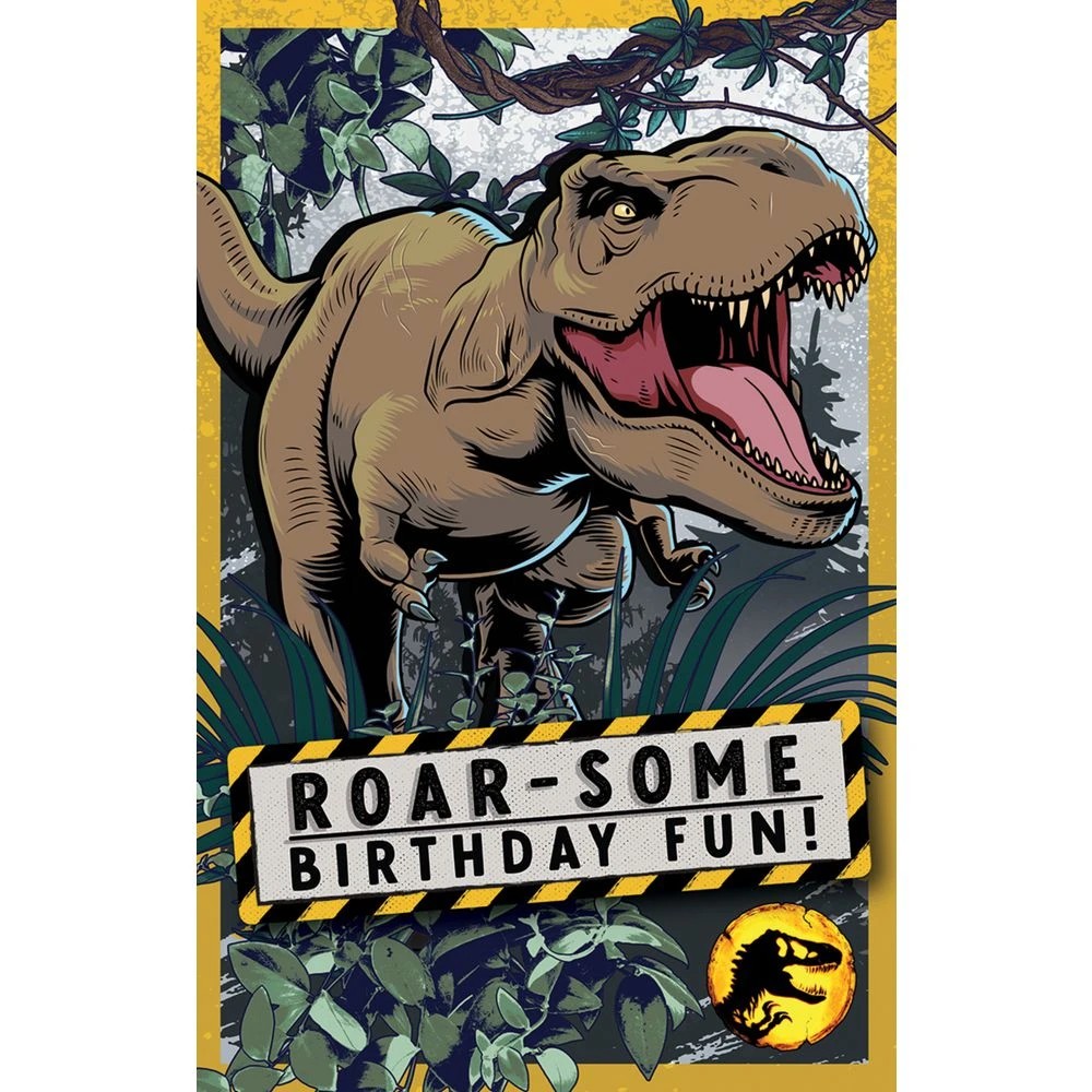 1 Jurassic World Happy Birthday Card, 1 of 1
