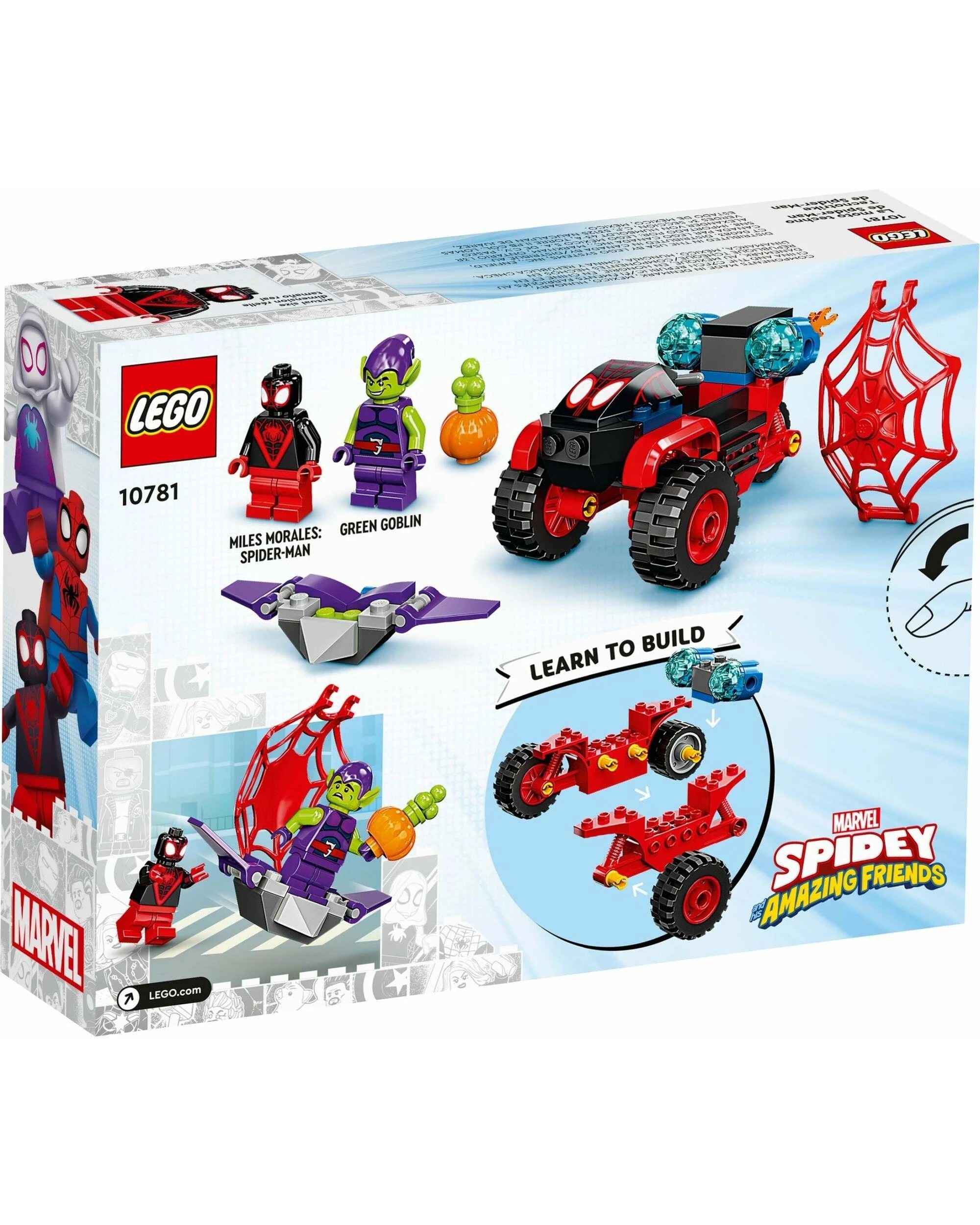 5 LEGO 10781 Super Heroes Miles Morales: Spider-Man's Techno Trike, 5 of 5