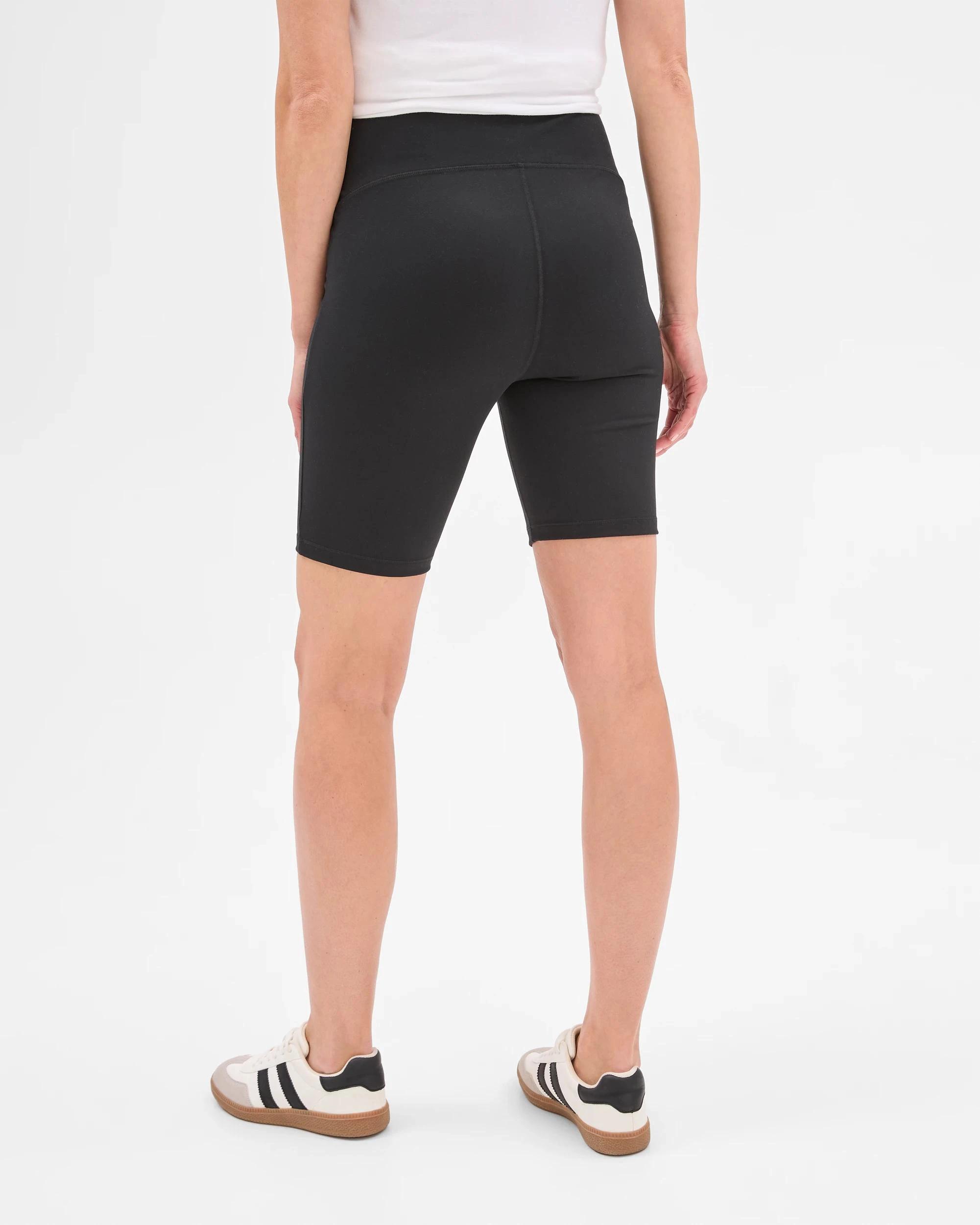 5 Target Maternity Studio Soft Bike Shorts BLACK, 5 of 7