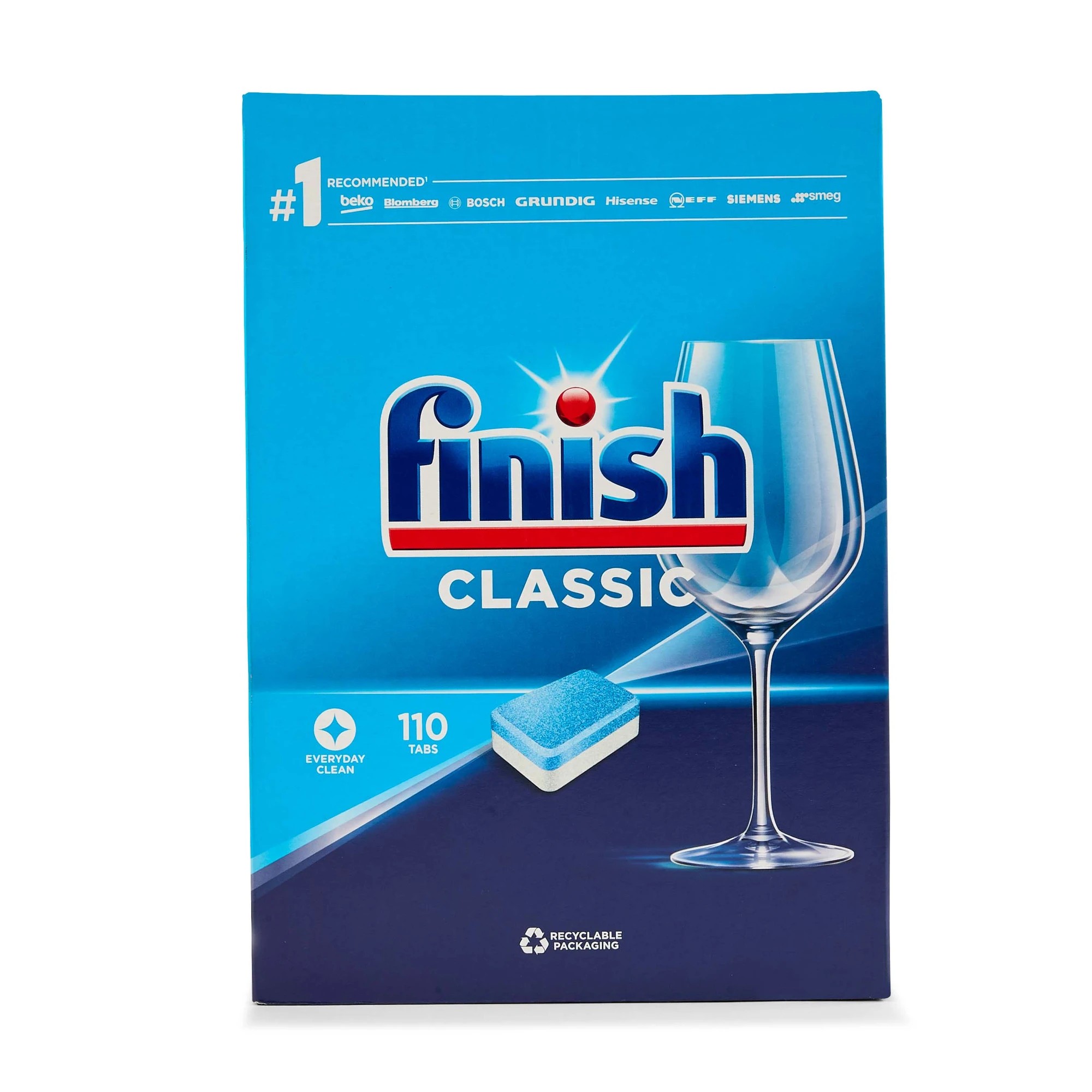 1 110 Pack Finish Dishwashing Tablets, 1 of 5