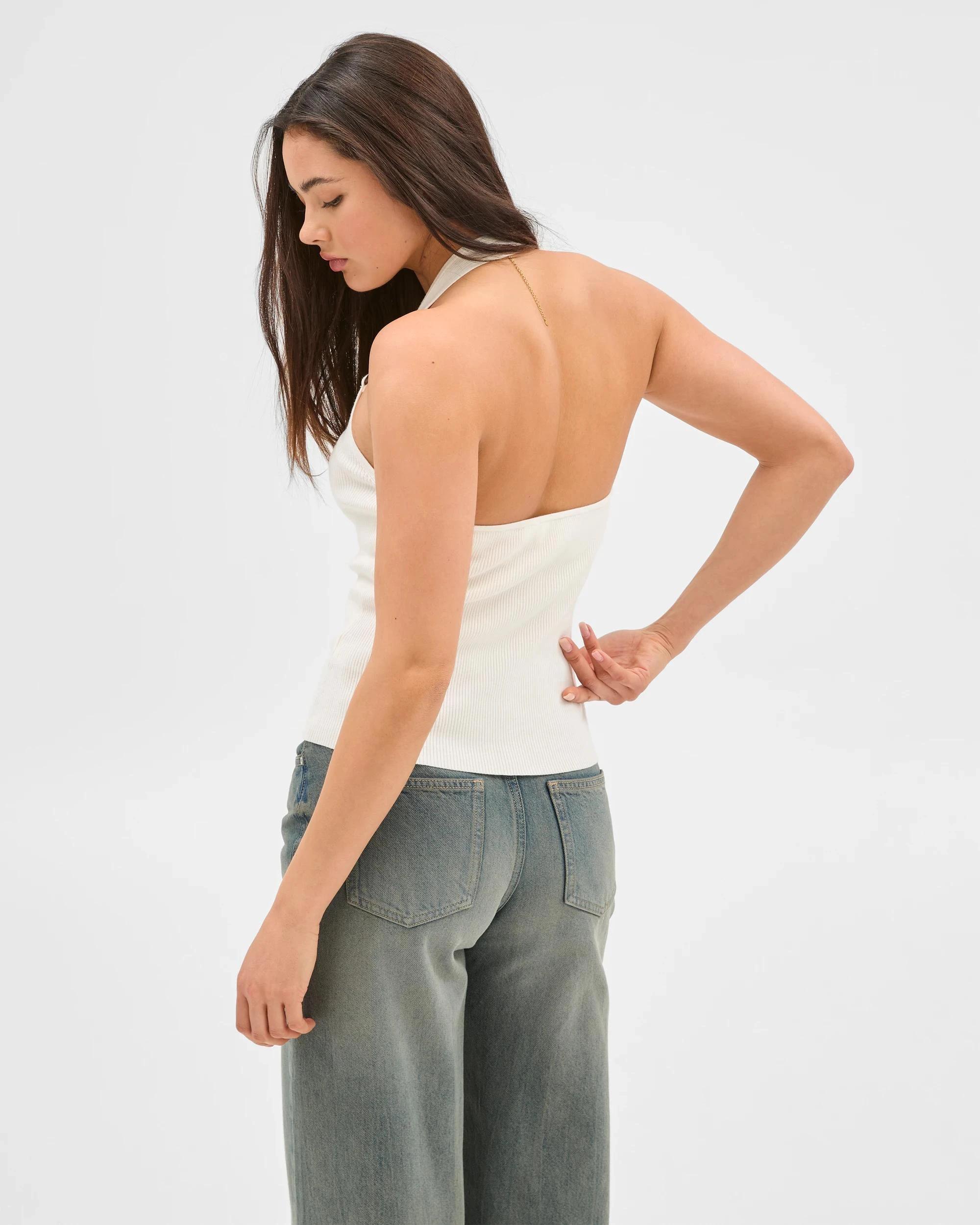 5 Halter Knit Top - Lily Loves JET STREAM, 5 of 5