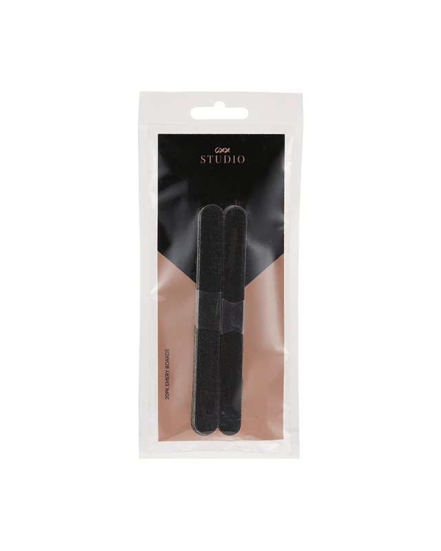 20 Pack Black & Pink Emery Bo