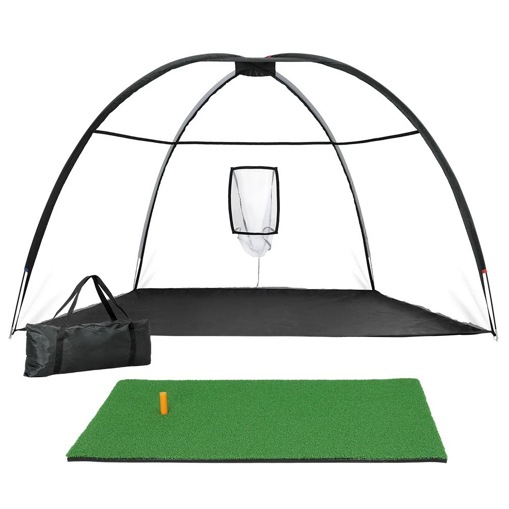 1 Everfit 3.5m Golf Practice Net with Driving Mat Training Aid Target Hitting - Multi, 1 of 6