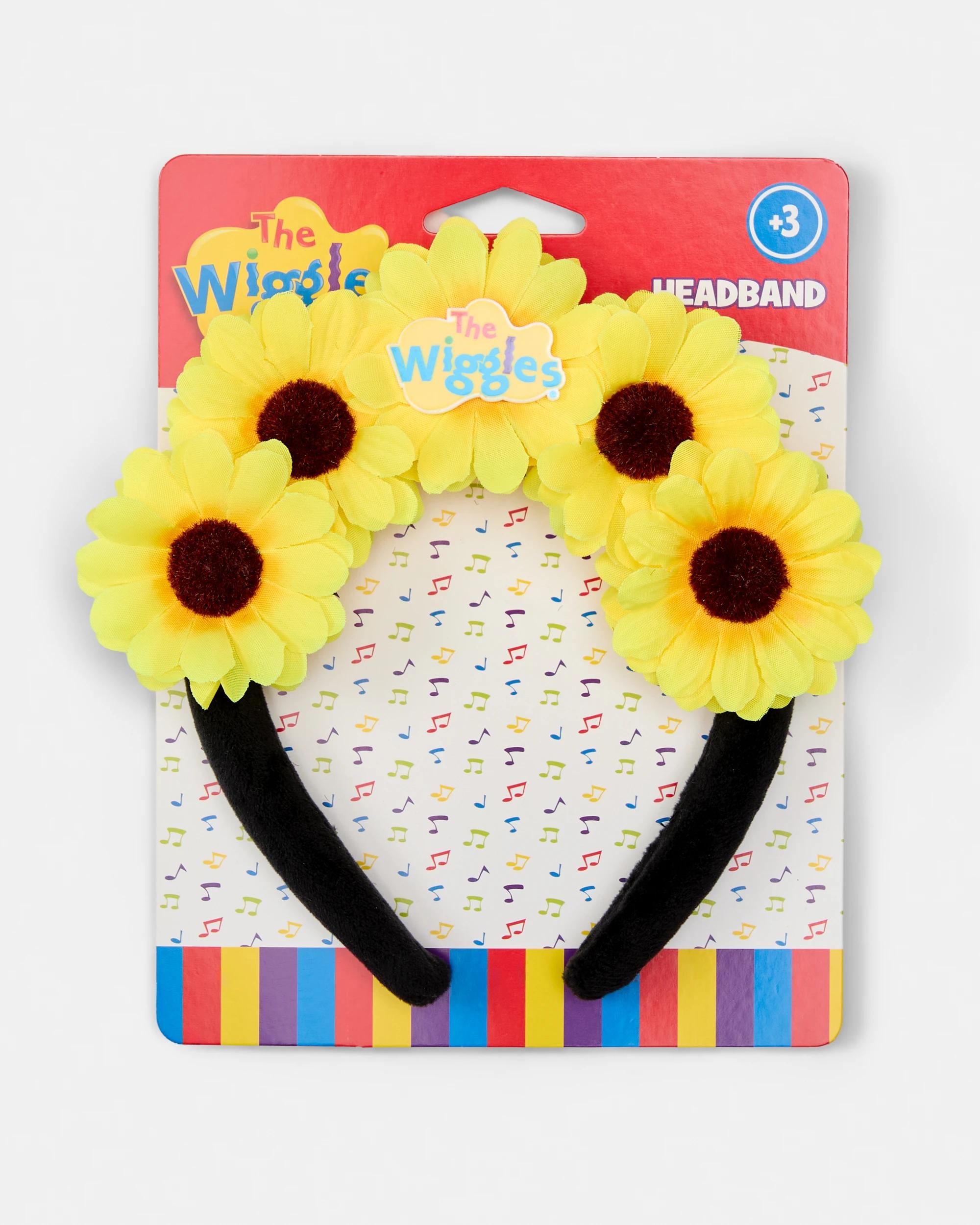 1 Wiggles License Daisy Headband Sunflower, 1 of 3